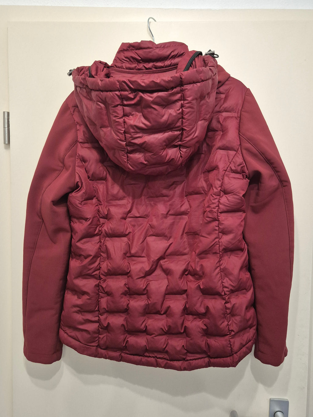 s.Oliver Damen Steppjacke Gr. 38 Rot Polyester Guter Zustand