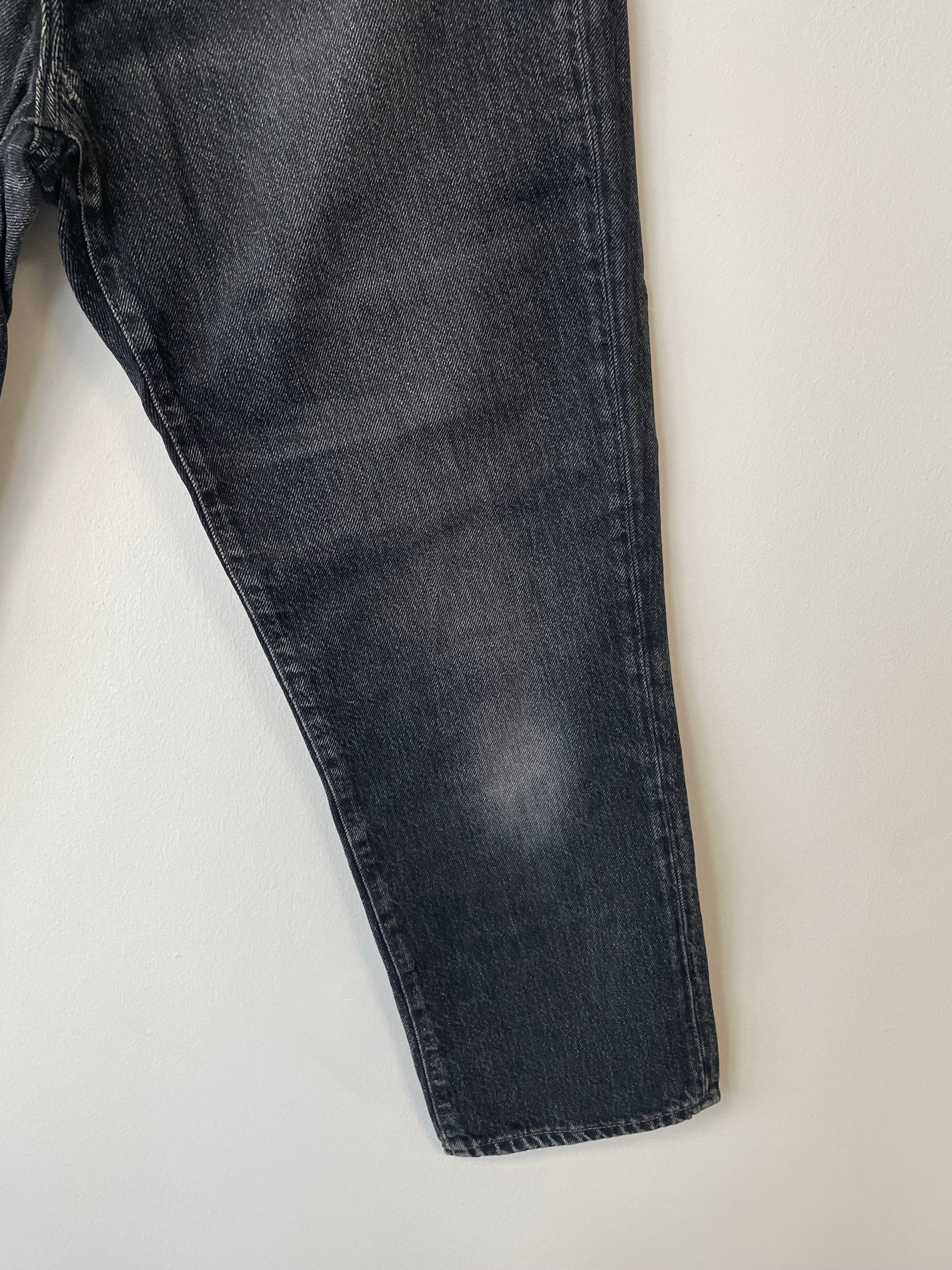 Acne Studios Mece Jeans Vintage Schwarz W30 L32 100% Baumwolle Italy Guter Zustand