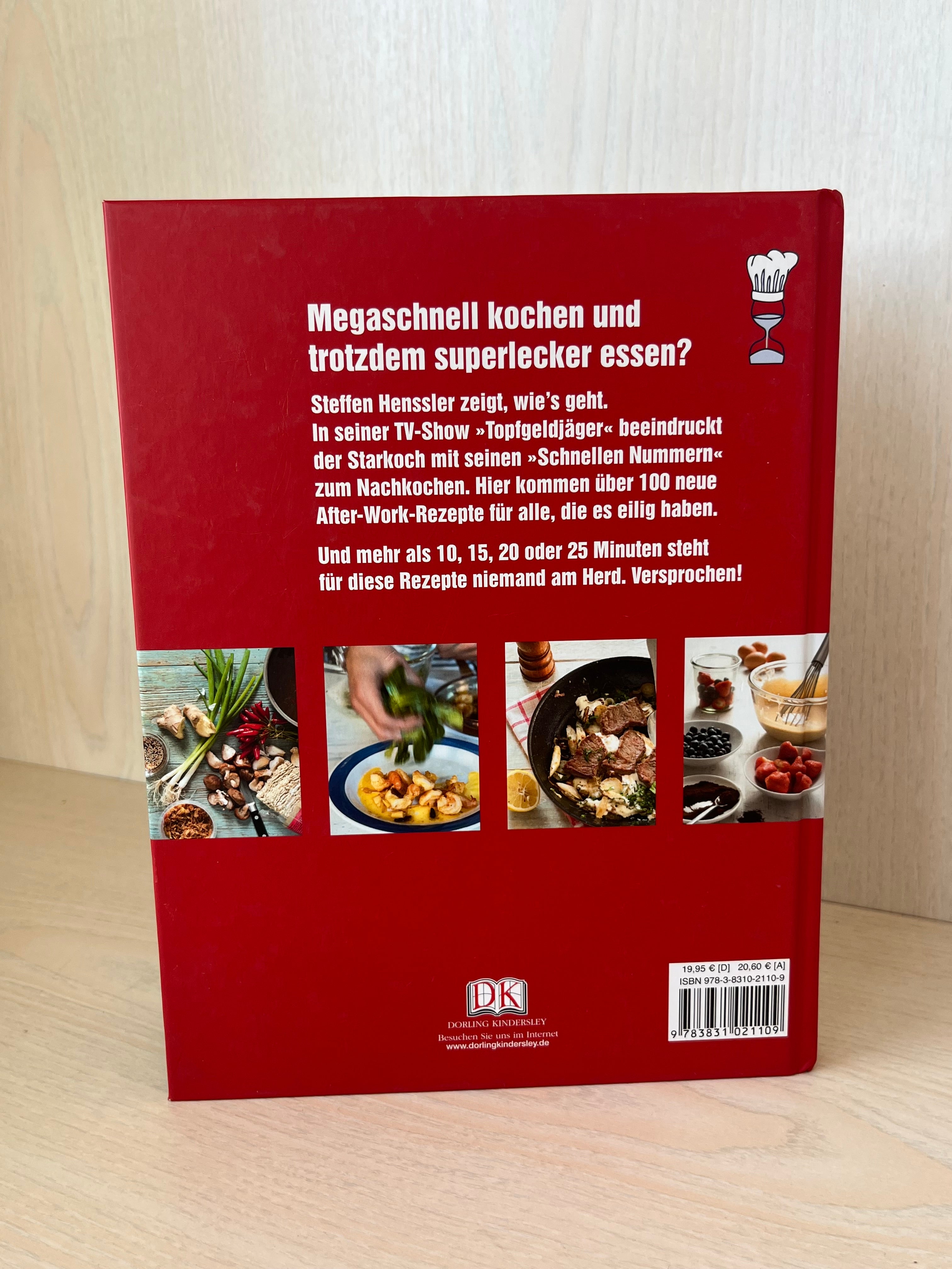 Schnell, Schneller, Henssler! German Quick-Recipe Cookbook, HC, Very Good