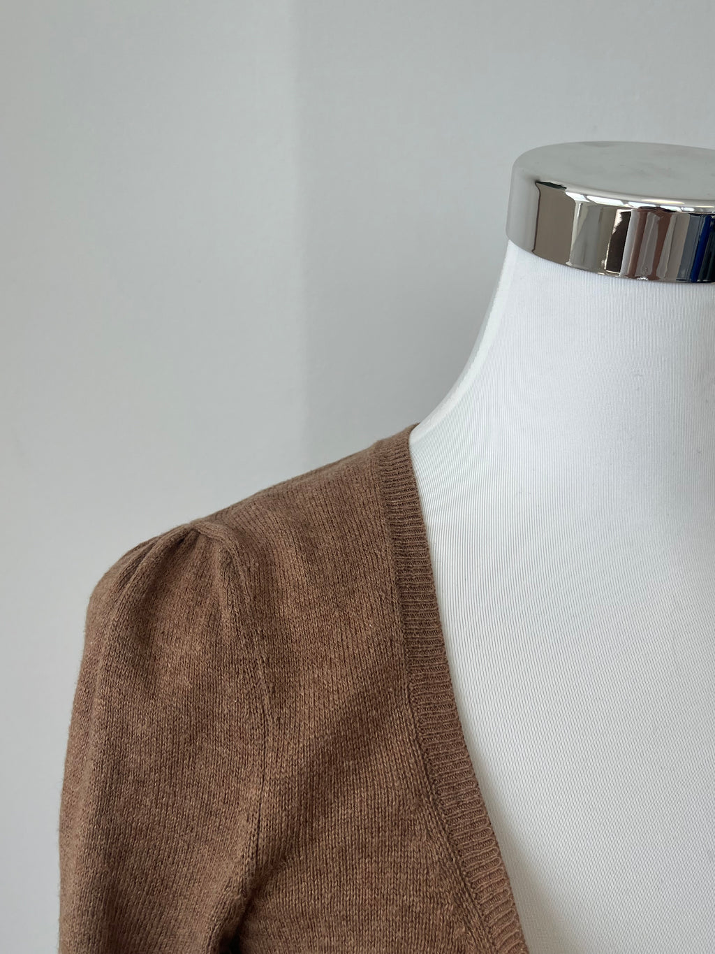 Tommy Hilfiger Strickkleid, Baumwolle-Kaschmir, Gr. M, Braun, Sehr gut