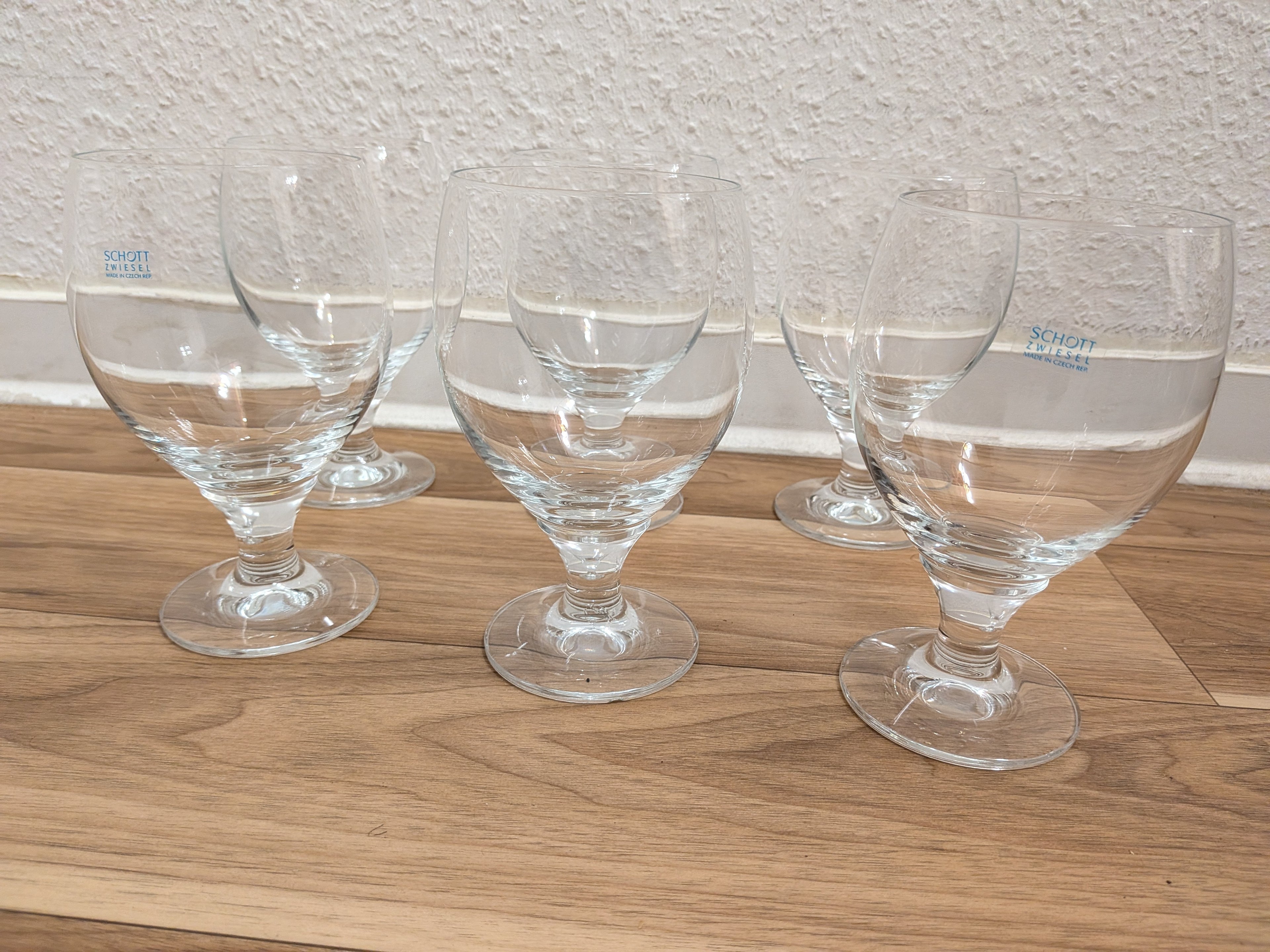 6 Libbey Embassy Royale Kelche 16,25 oz Klar – Sehr guter Zustand