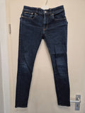 Polo Ralph Lauren Damen Skinny Jeans 28R Dunkelblau Stretch Sehr Gut