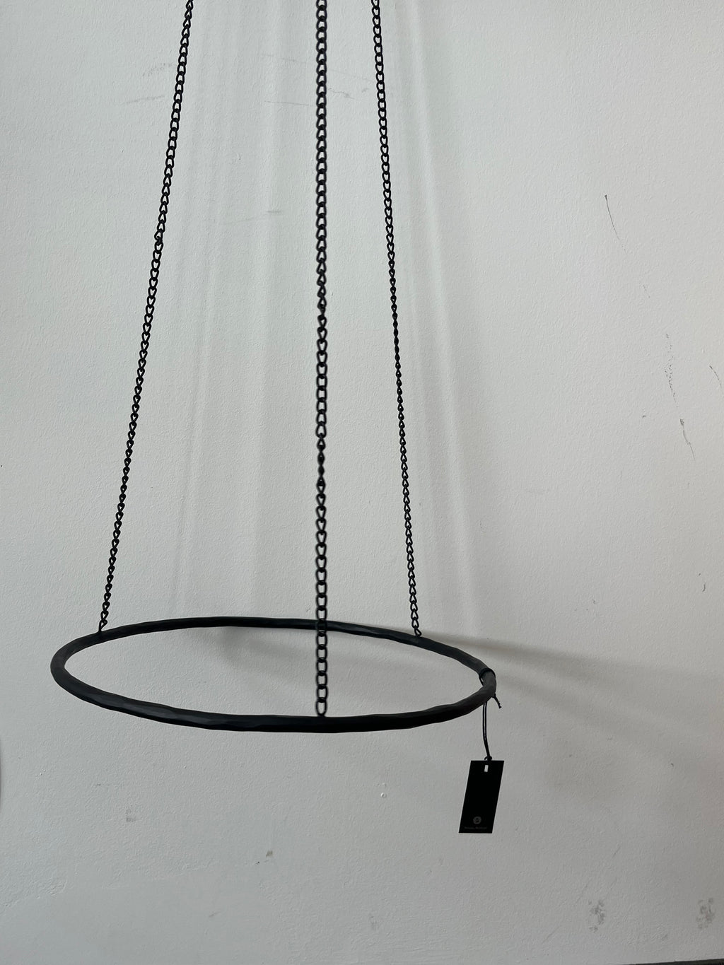 House Doctor Deco Ring Nicky Black Metal Hanging Ring Ø35cm Like New