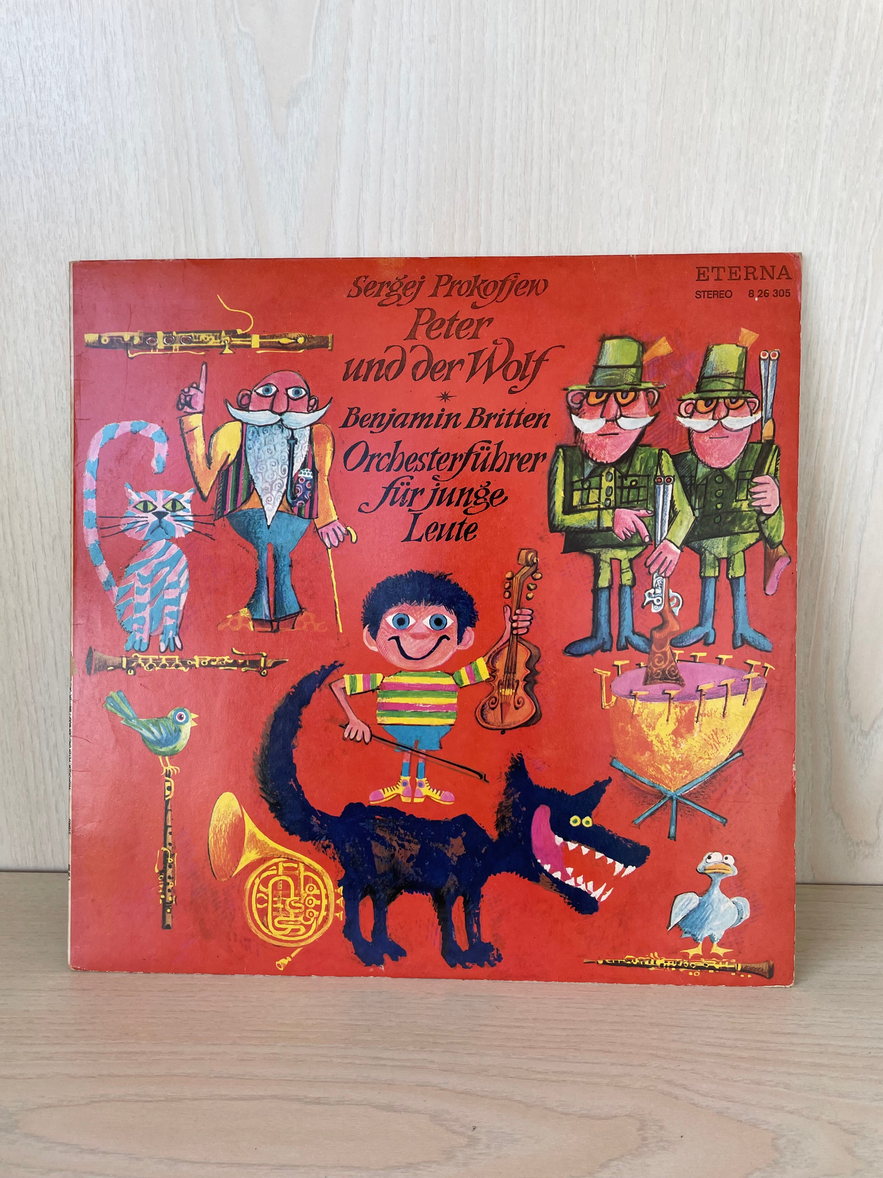 ETERNA LP – Prokofjew „Peter und der Wolf“ / Britten „Orchesterführer“ VG