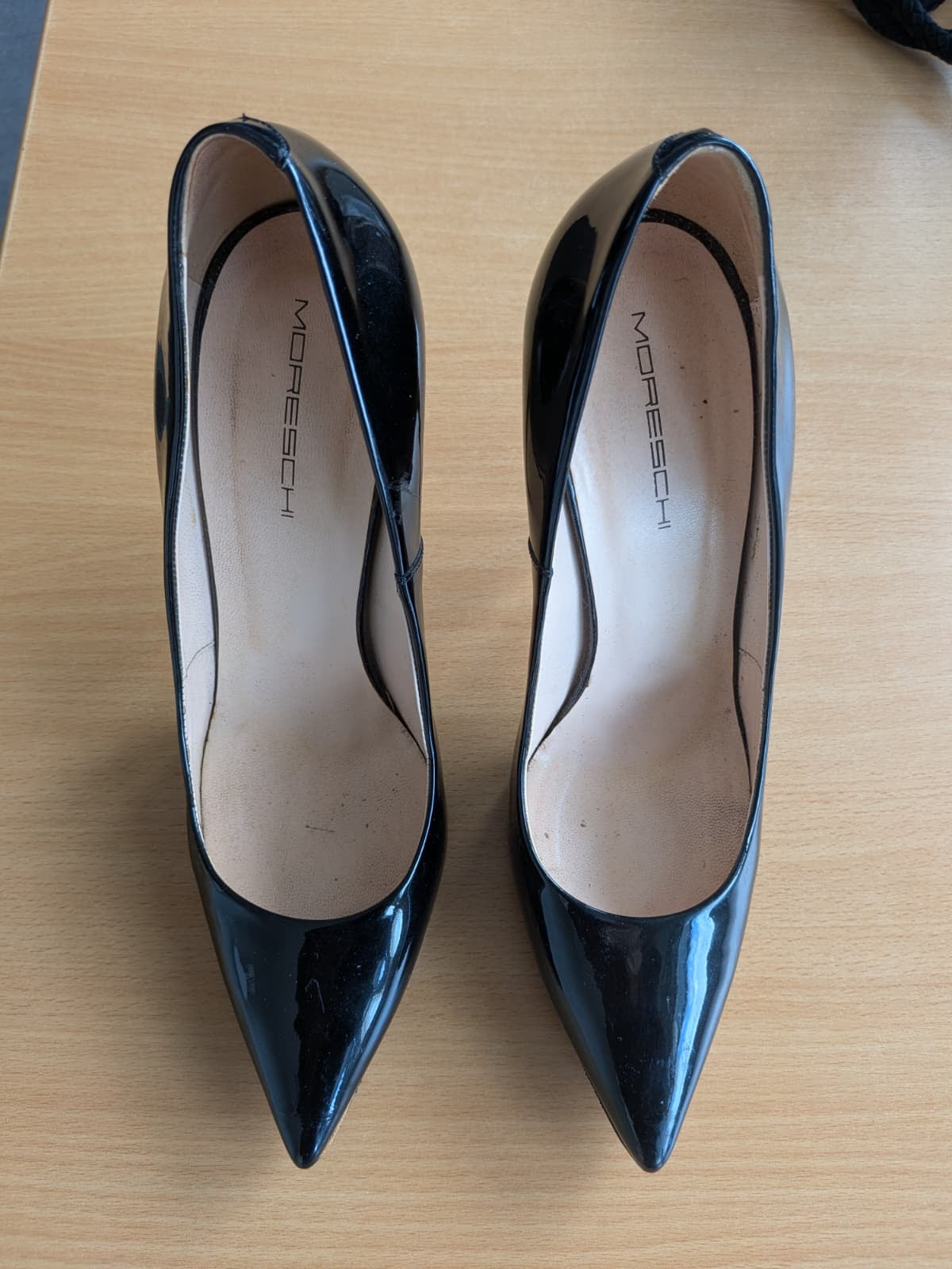 Moreschi Black Patent Leather Pumps | EU 39 | Good Condition