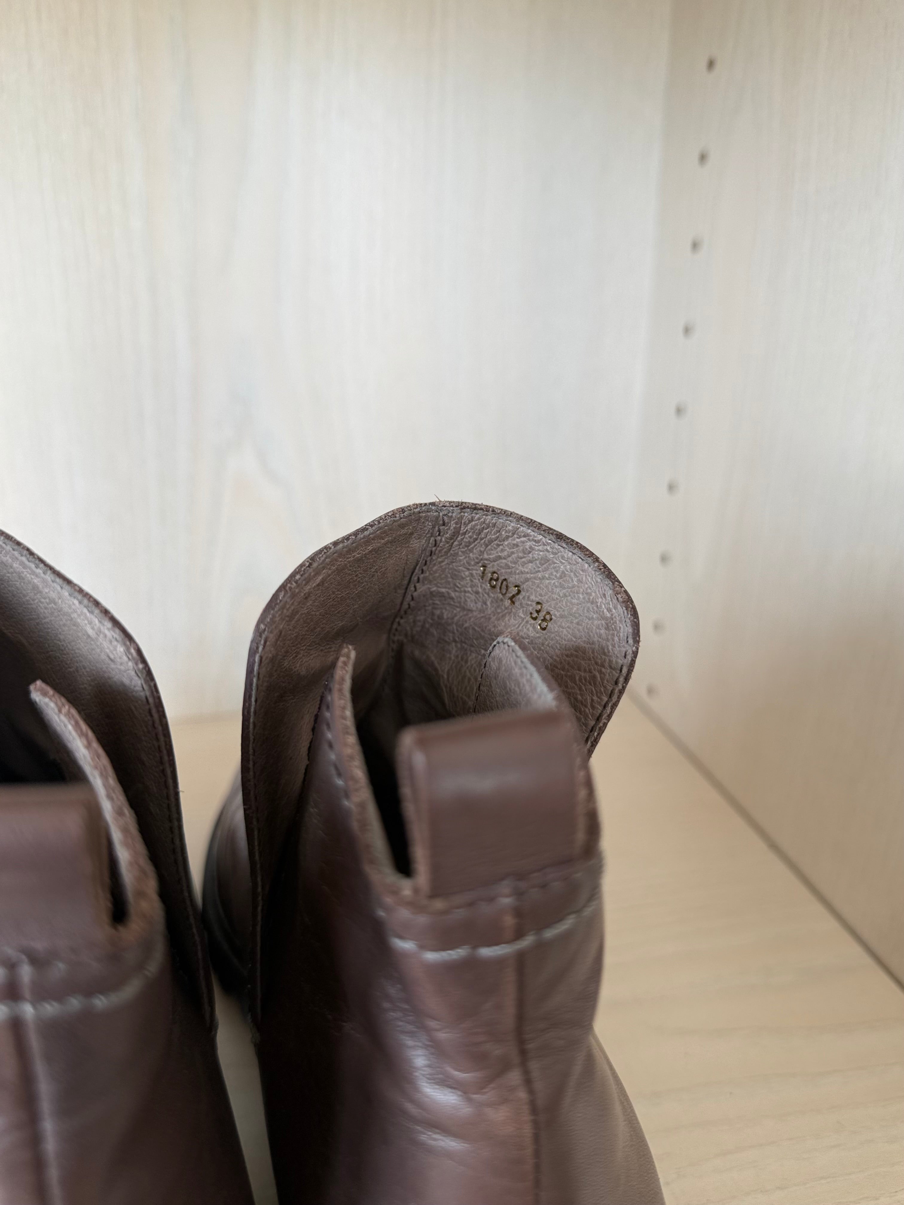 Schumacher Chelsea Boots Braun Leder Gr. 38 – sehr guter Zustand