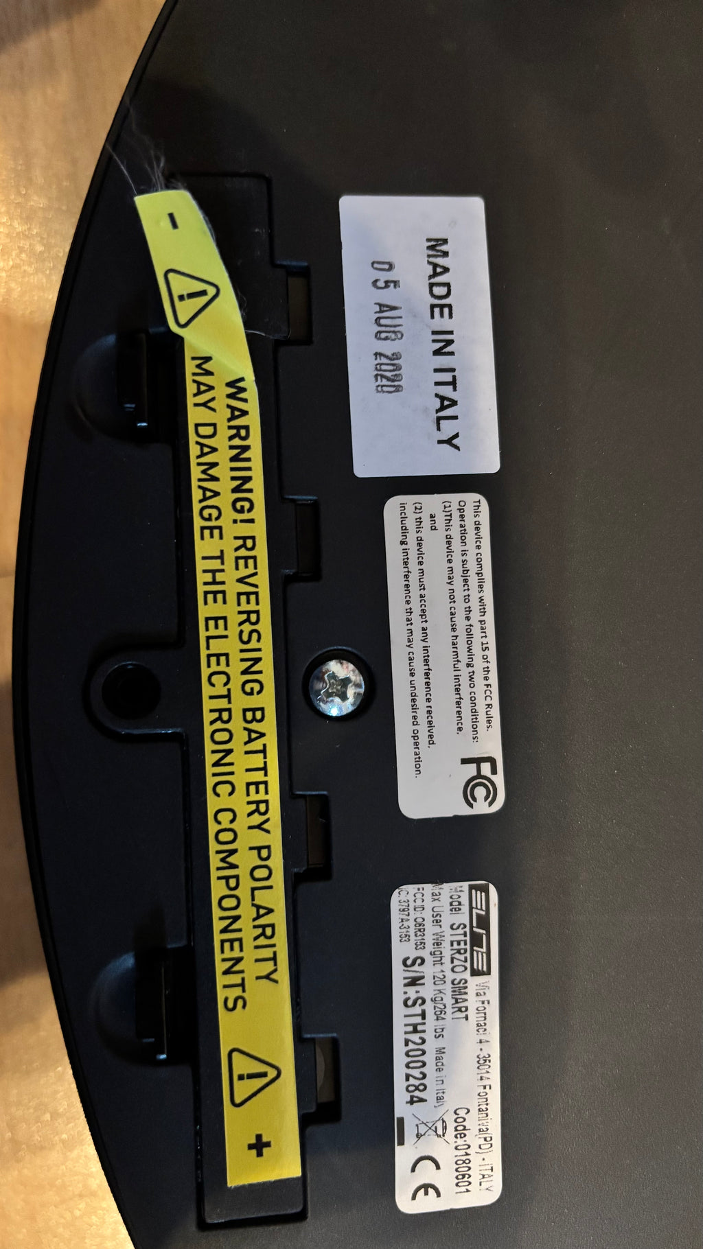 Elite Sterzo Smart Lenkplatte Kompakt Schwarz – ANT+/Bluetooth – Sehr gut