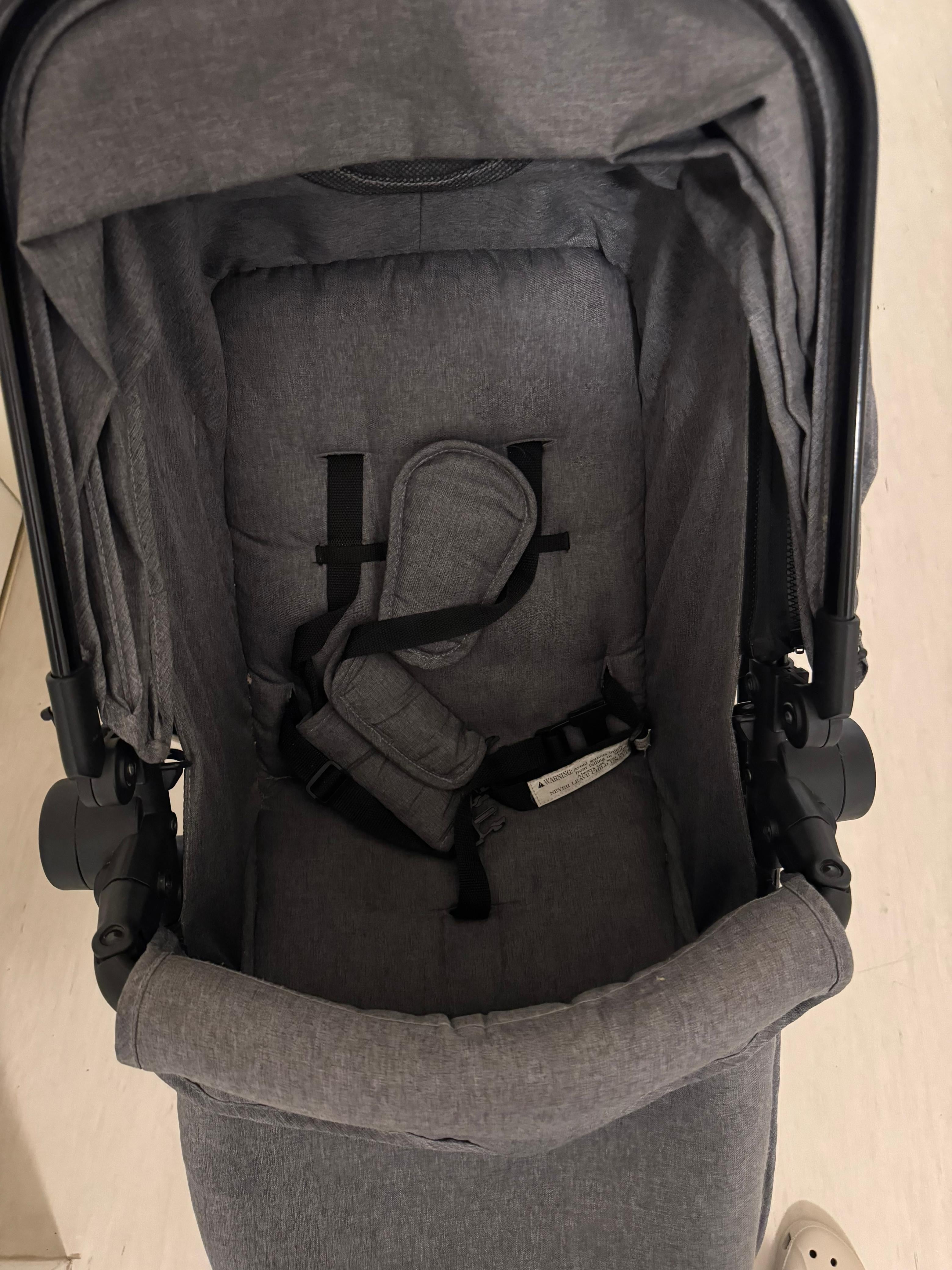 Ickle Bubba Moon 2-in-1 Kinderwagen, Space-Grau, guter Zustand
