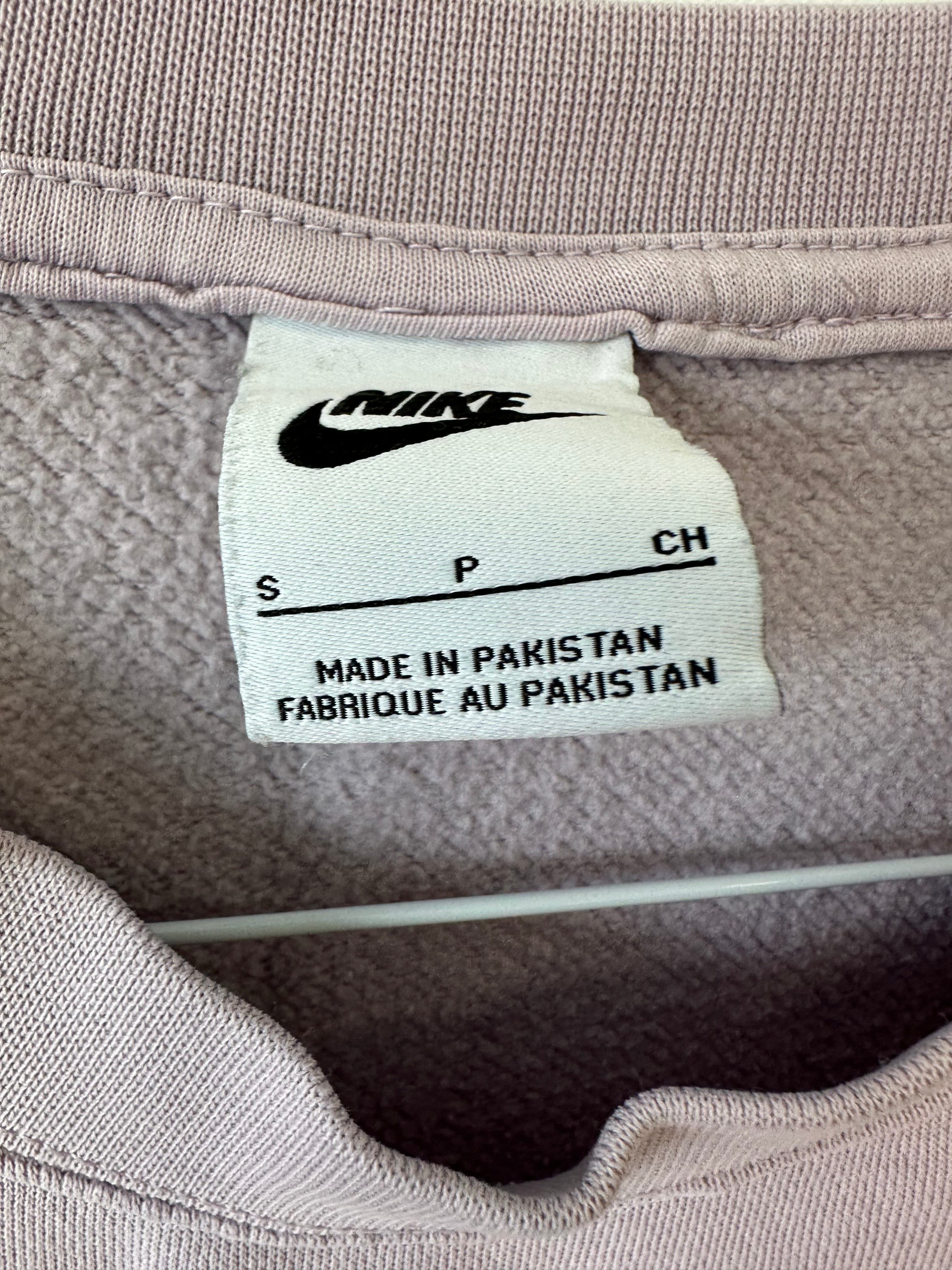Nike Phoenix Fleece Cropped Sweatshirt – Flieder – Größe S – Sehr guter Zustand