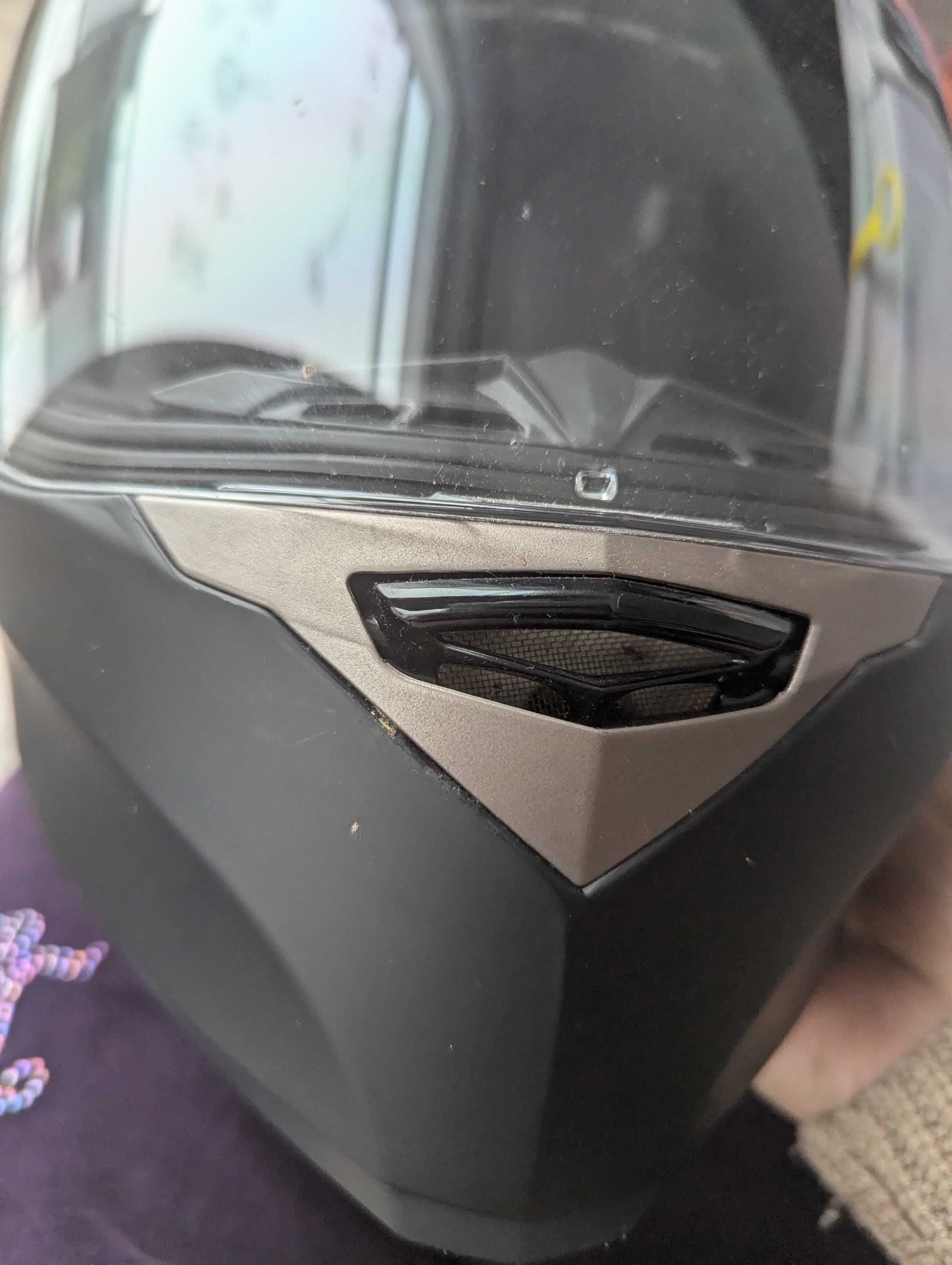 Mattschwarz Integralhelm | Größe L (59-60) | ECE 22.05 | Sehr gut | Sting