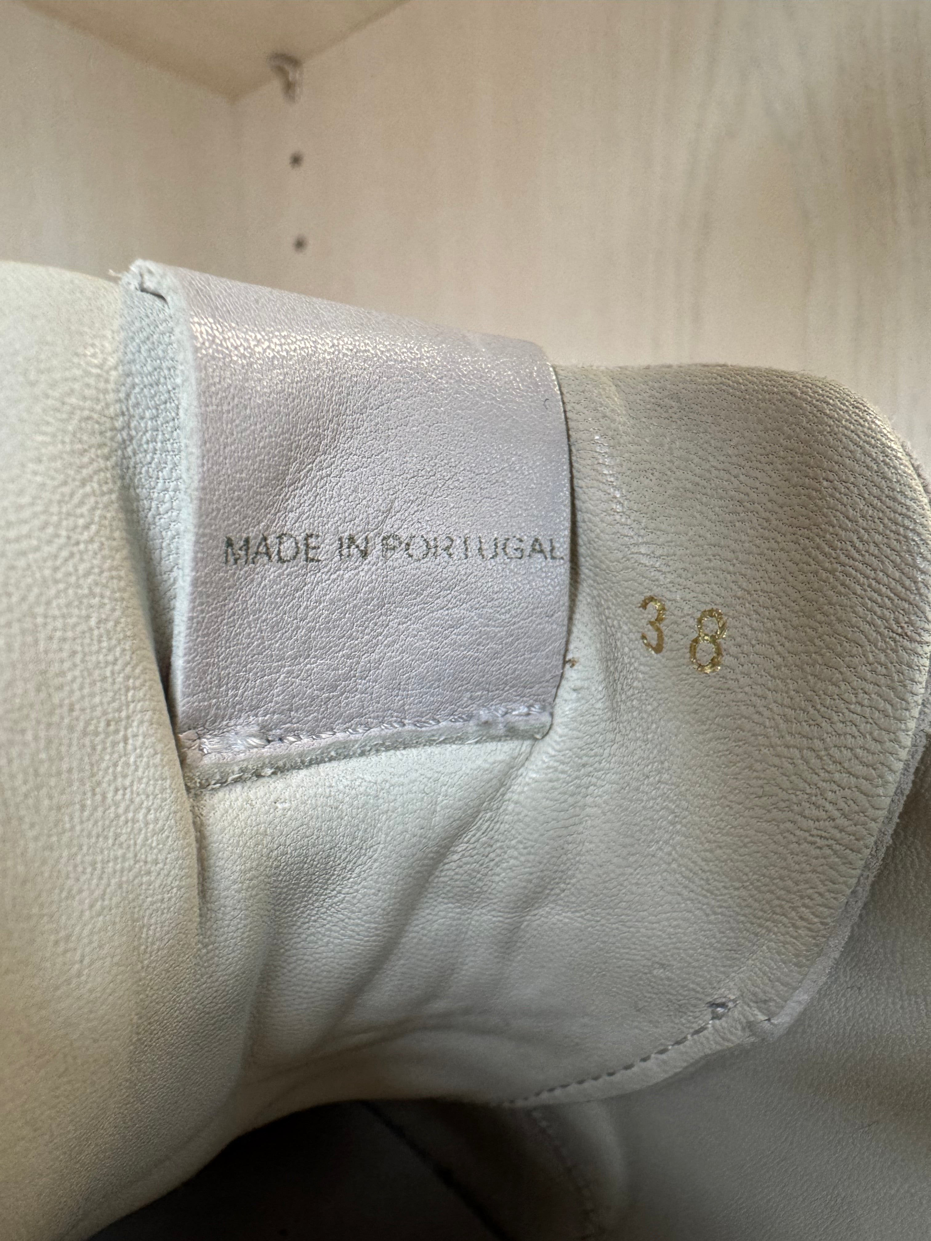 Copenhagen Studios CPH40 Nubuk Sneaker, Gr. 38, sandgrau, guter Zustand