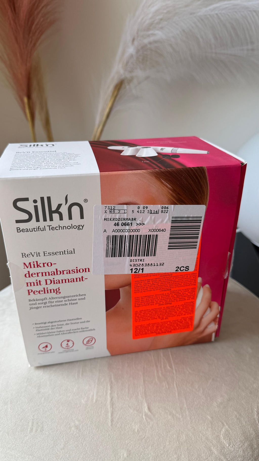 Silk’n ReVit Essential Microdermabrasion Diamantpeeling Weiß | Sehr Gut | Boxed