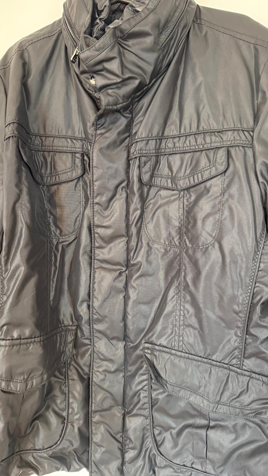 Peuterey Herren Daunenjacke IT 54 Schwarz | Gänsedaune | Guter Zustand