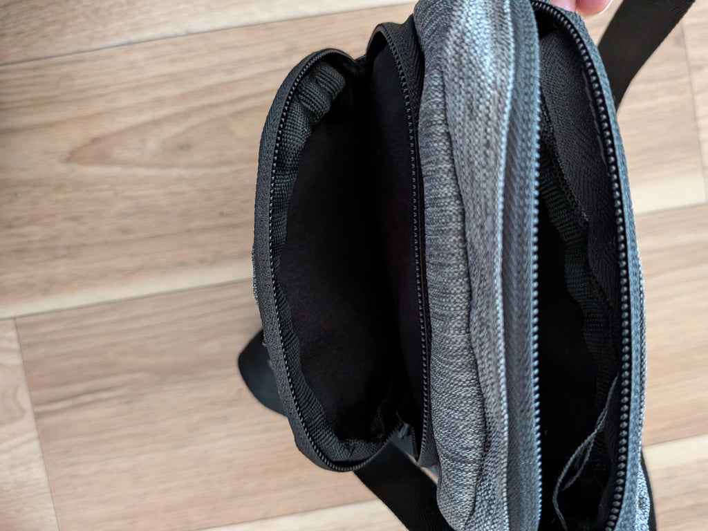 Nike Jordan Jumpman Crossbody Bag Klein – Heather Grey – Sehr Gut