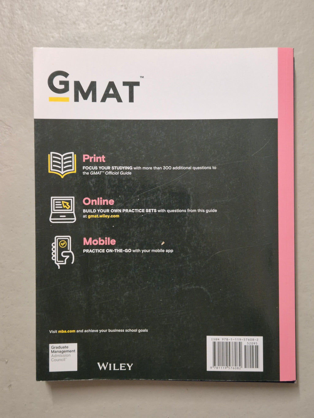 GMAT Official Guide Quantitative Review – Wie Neu | Wiley | mit Online-Fragen