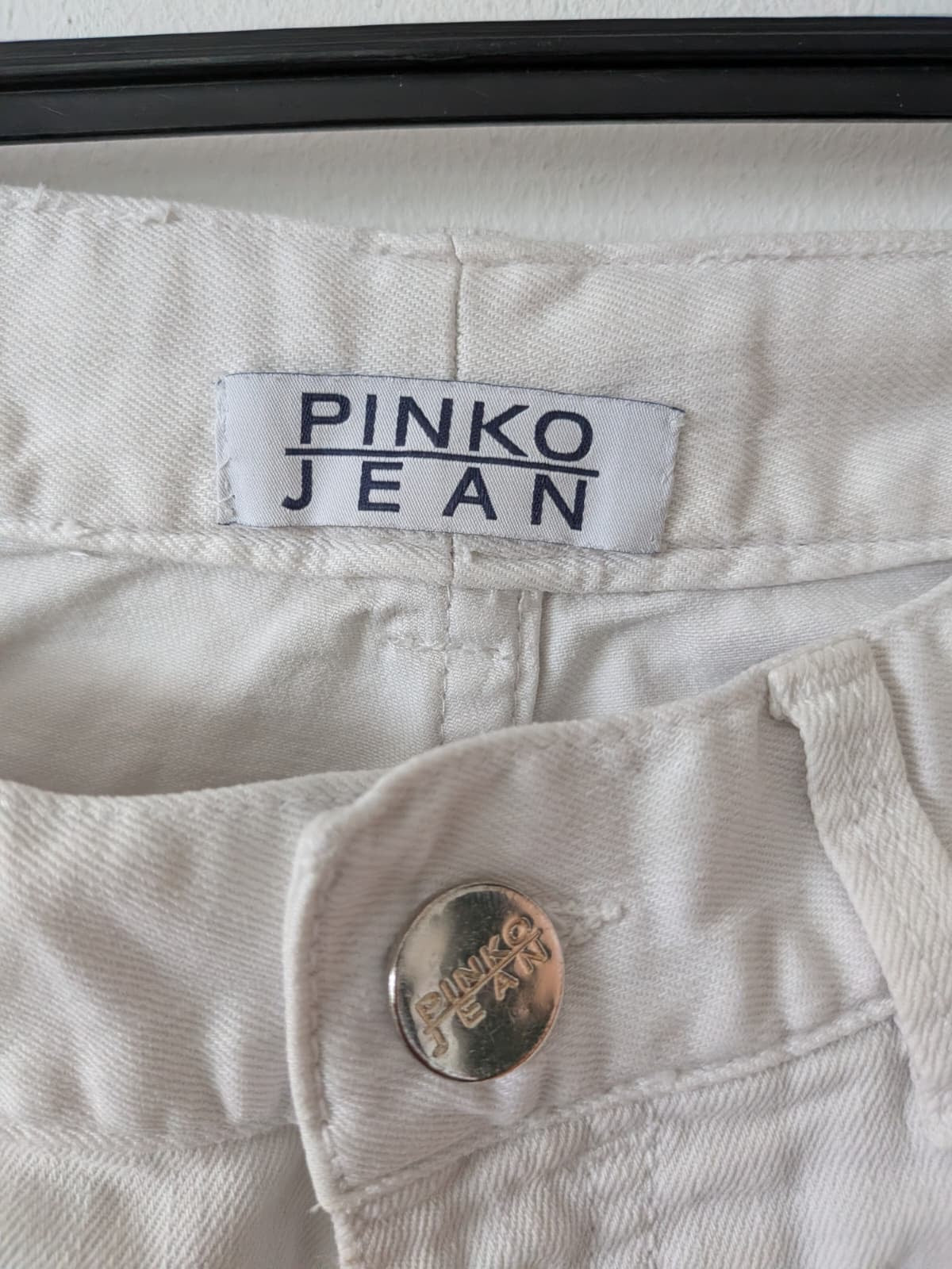 Pinko White Jeans Size 27 – Straight Fit Italian Denim, Normal Use