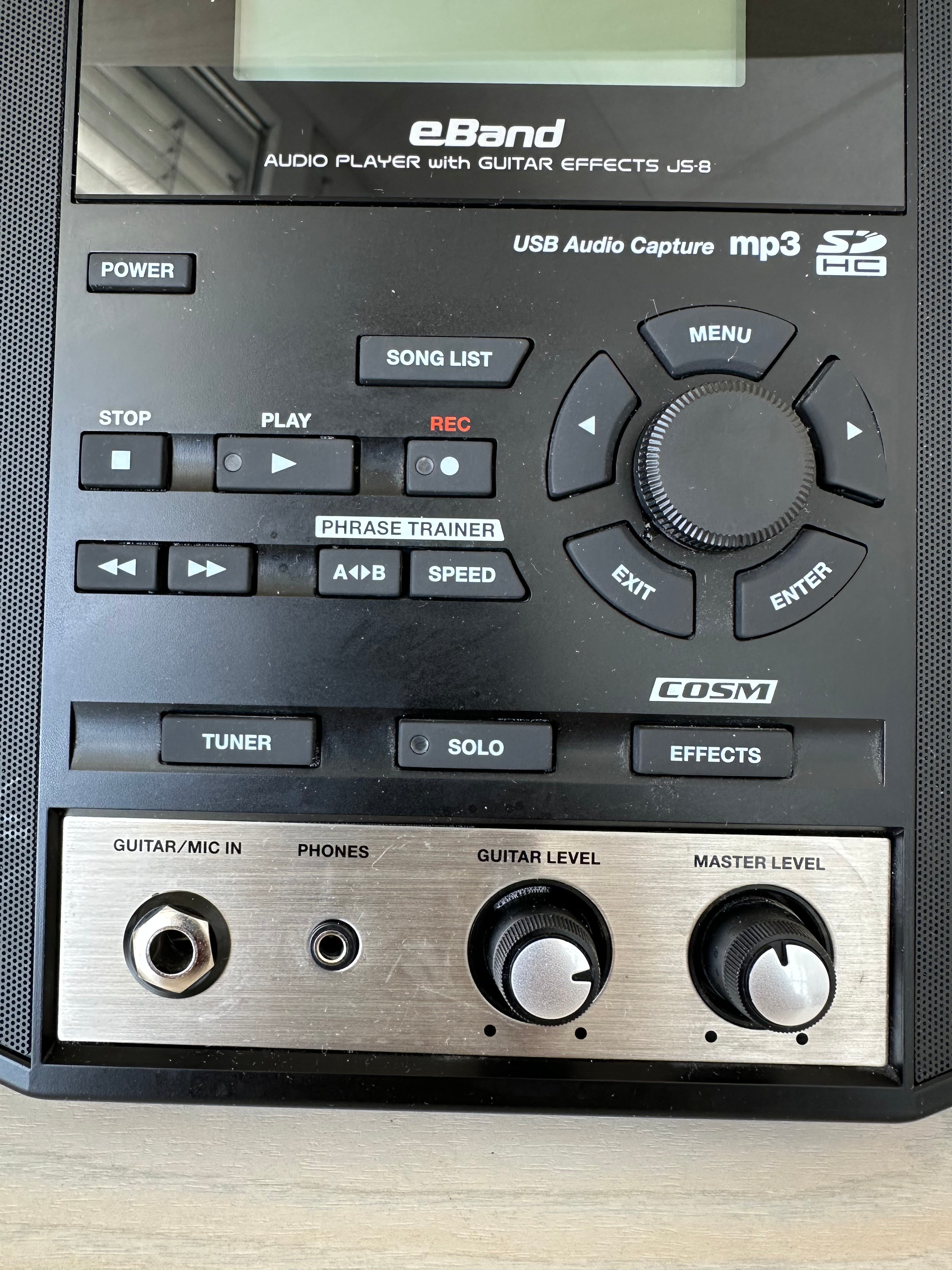 Boss eBand JS-8 – Jam Station/USB Recorder – Schwarz – Guter Zustand
