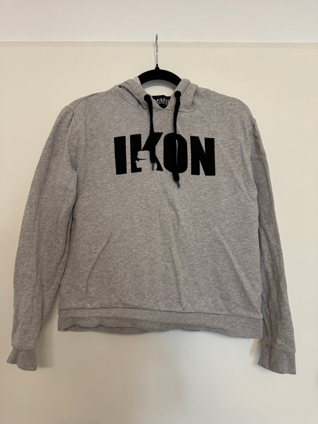 Karl Lagerfeld IKON Hoodie Grau Größe S Guter Zustand