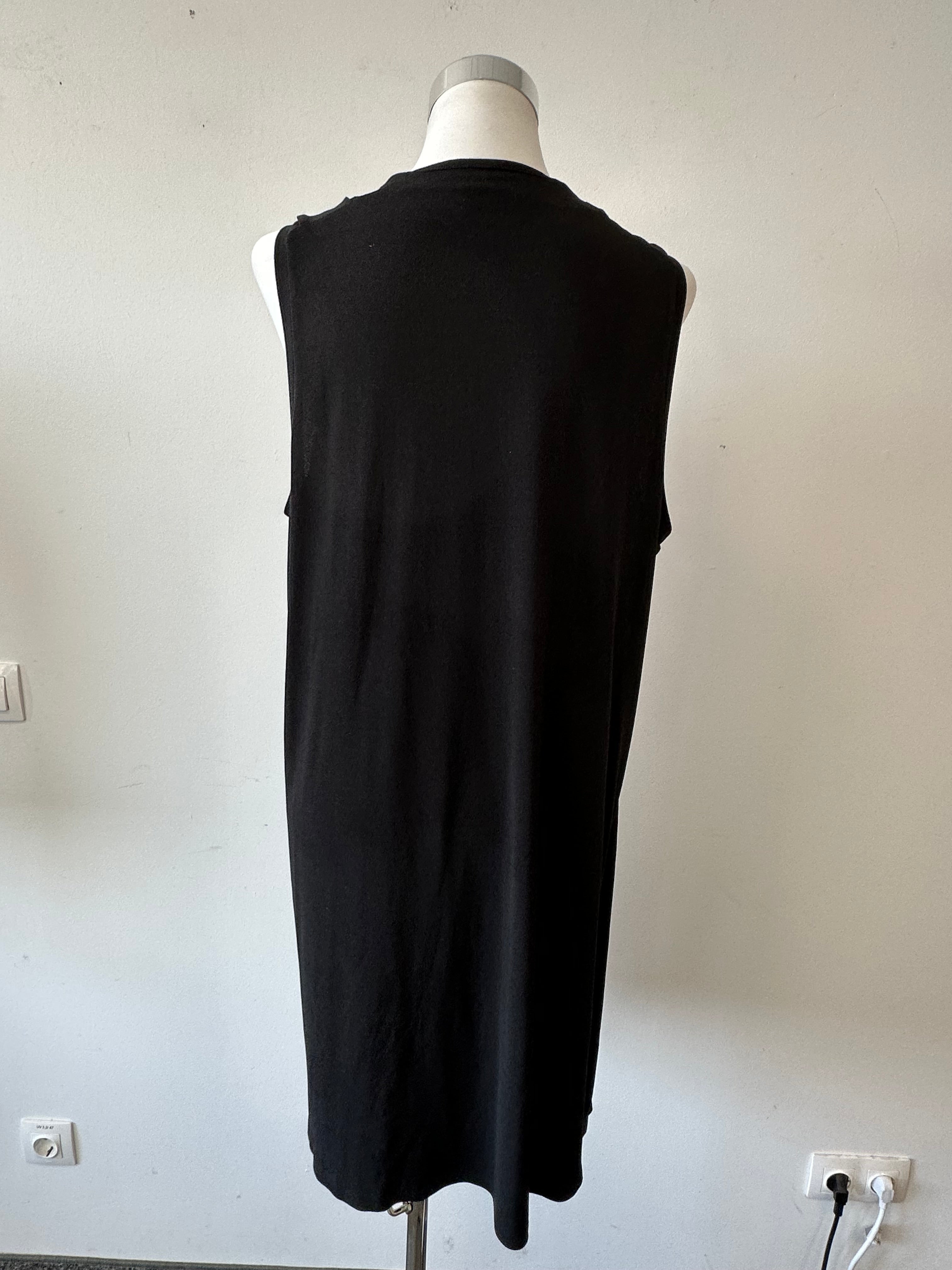 By Malene Birger Junni Kleid – Schwarz, Gr. XL, Guter Zustand, 98 cm Lang