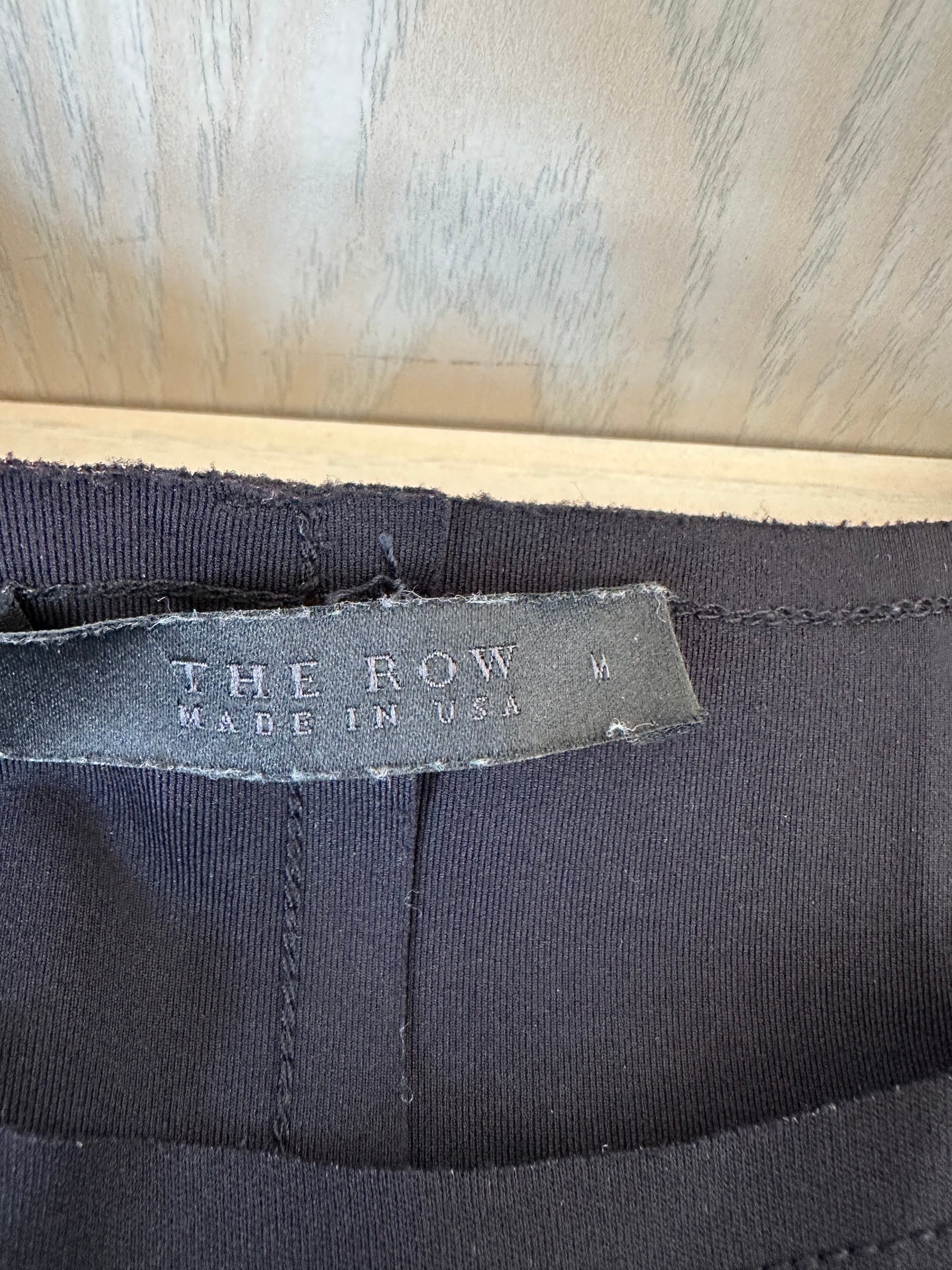 THE ROW „Escher“ Kleid, Größe M, Schwarz, Guter Zustand, Minimalistisch