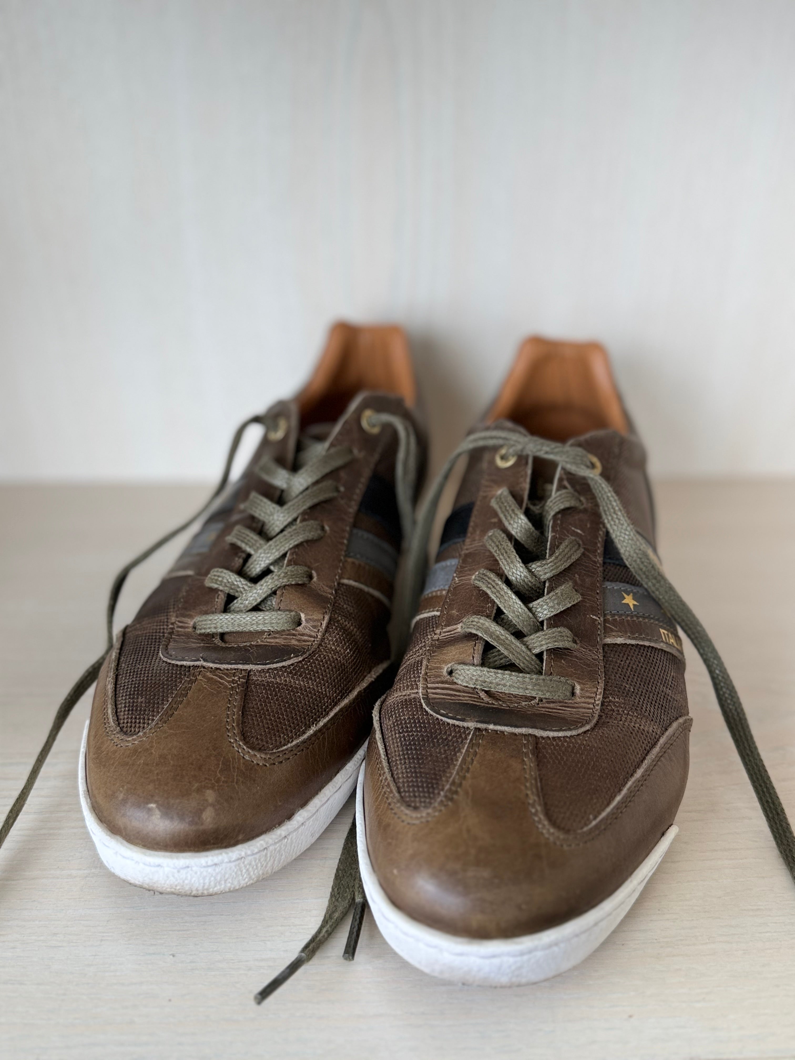 Pantofola d’Oro Imola Sneakers – Brown, EU 44, Very Good Condition