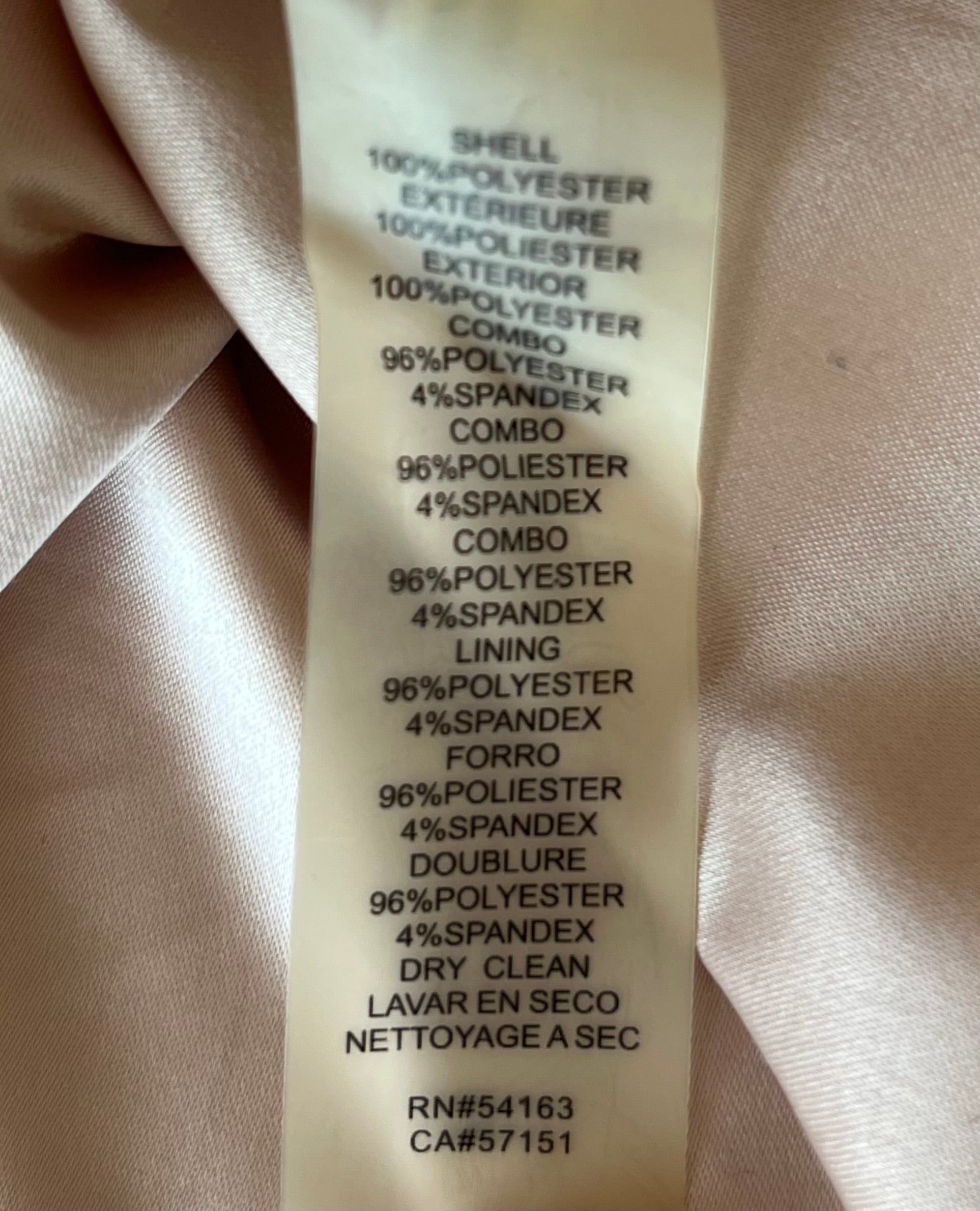 Vince Camuto Cocktailkleid – Stickerei & Pailletten, Gr. 2, Schwarz/Nude, Top