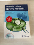 Thieme Oral Examination – Internal Medicine, 1st Ed., Paperback + DVD, Good