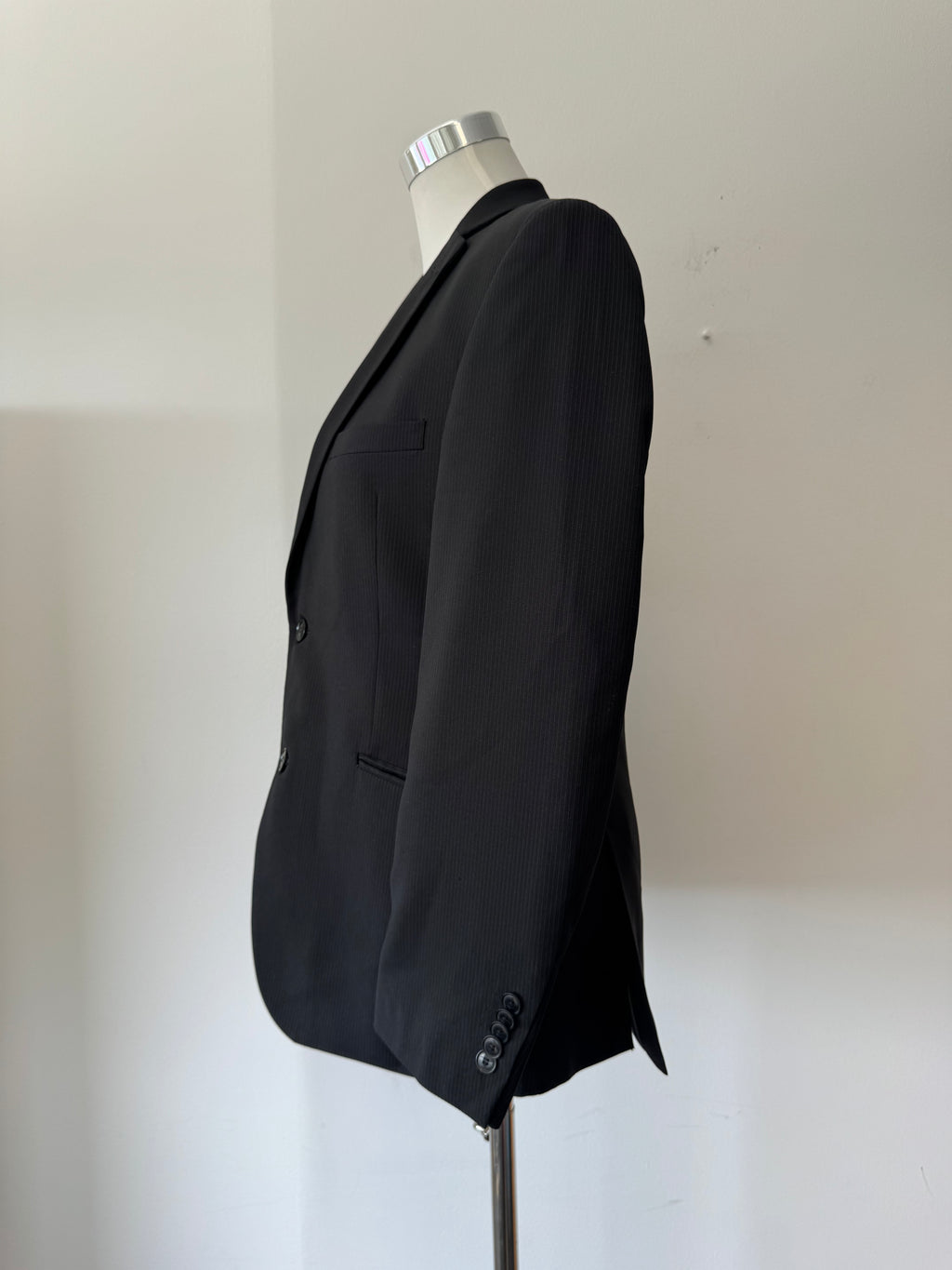 Angelo Litrico Collection Z1 Blazer, schwarz, Nadelstreifen, Gr. M, wie neu