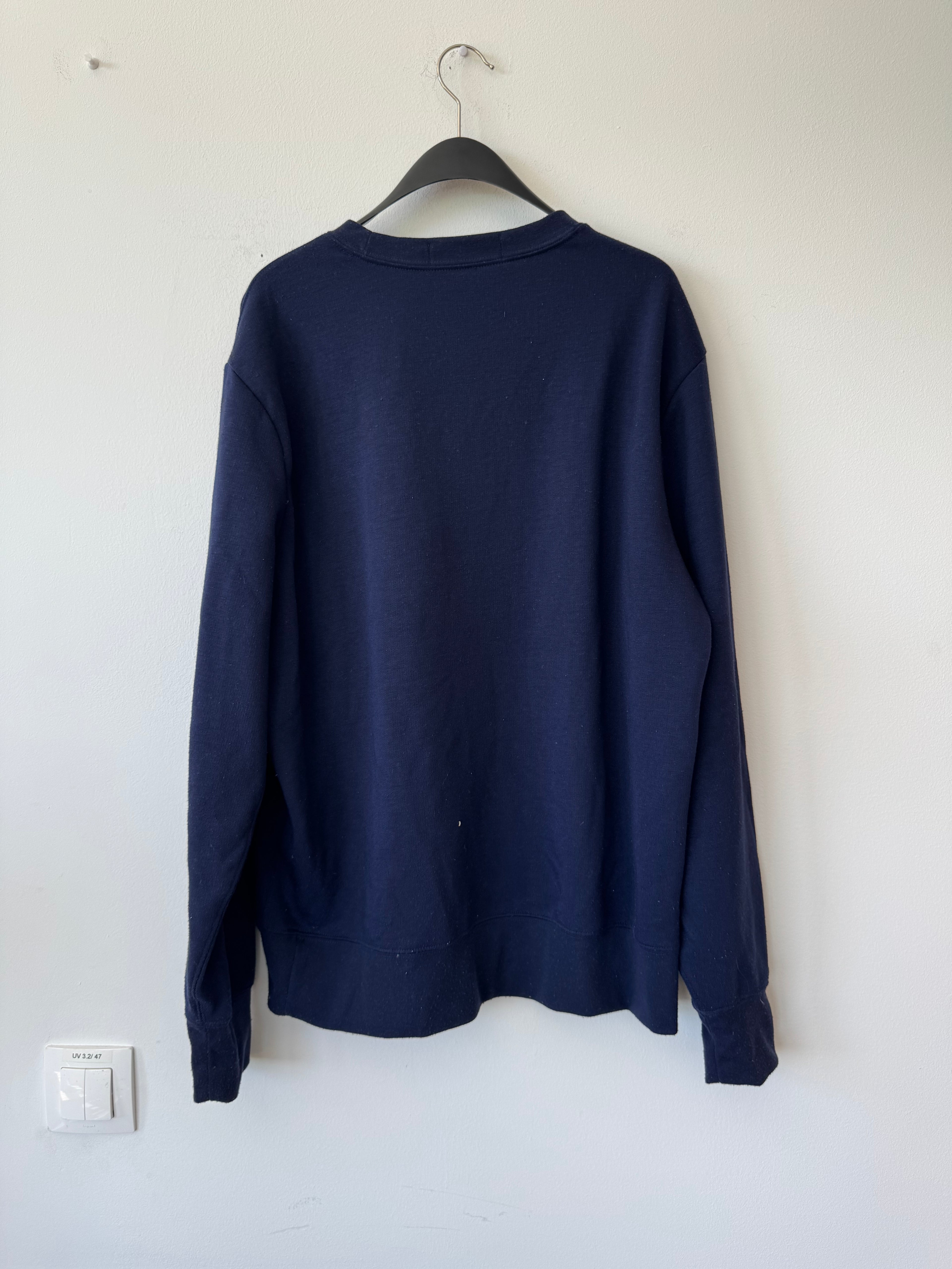 Vintage Polo Sport Ralph Lauren Sweatshirt Navy Gr. M