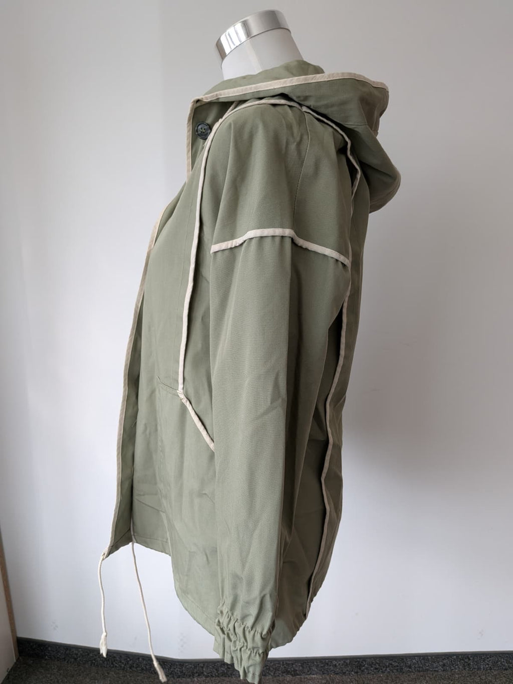 Danish Vintage Hooded Parka by Theilamac | Olive Green | Medium | Good Condition