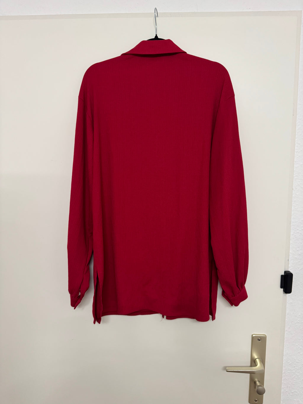 Melike Tatar 2-Piece Set – Blouse & Trousers – Size 1 – Red – Good Condition