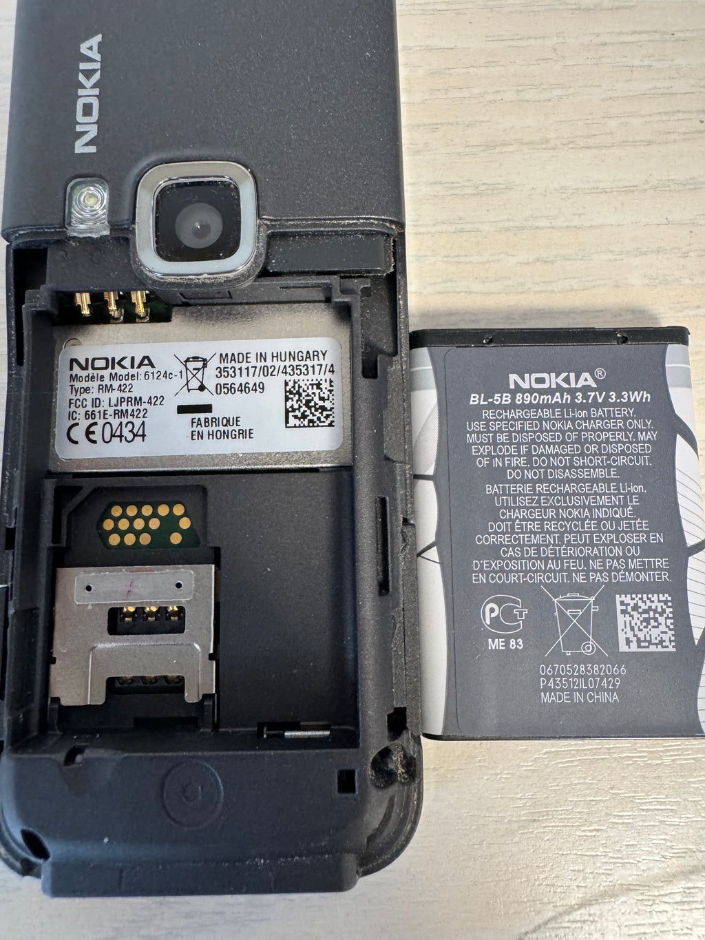 Nokia 2730 Classic (Vodafone) – voll funktionsfähig, Schwarz, inkl. Ladegerät