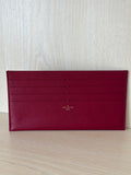 Louis Vuitton Fuchsia Epi Leder Long Wallet – 8 Kartenfächer, Wie Neu