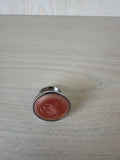 Unbranded Statement Ring – Sterling Silver Pink Mother of Pearl, Adjustable, Good
