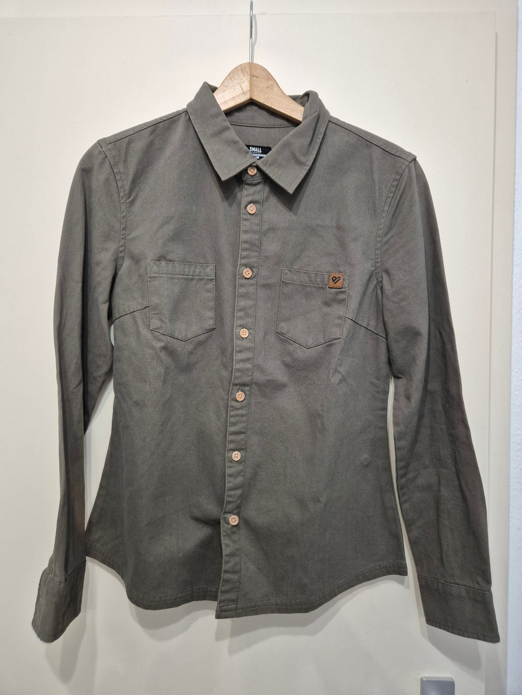 NWT Titus Skateboarding Twill Shirt, Dark Green, Size S, Very Good