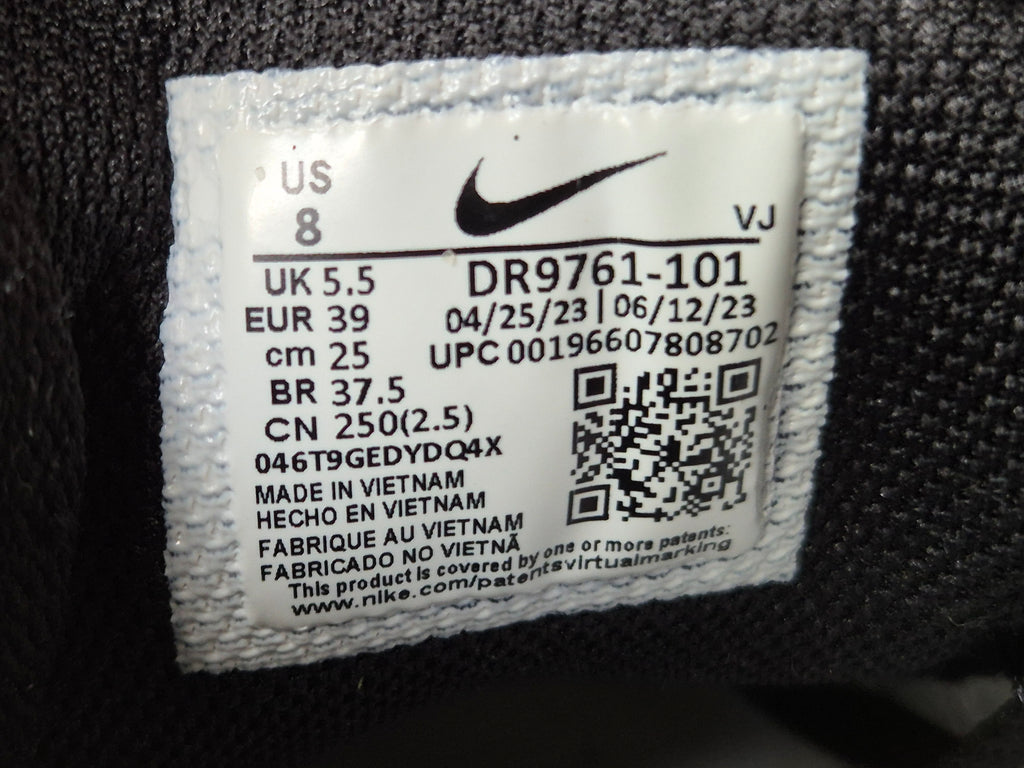 Nike Tech Hera | Größe 39 | Weiß/Schwarz | guter Zustand