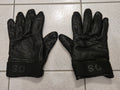 Hugo Boss Black Leather Gloves Medium, Normal Use