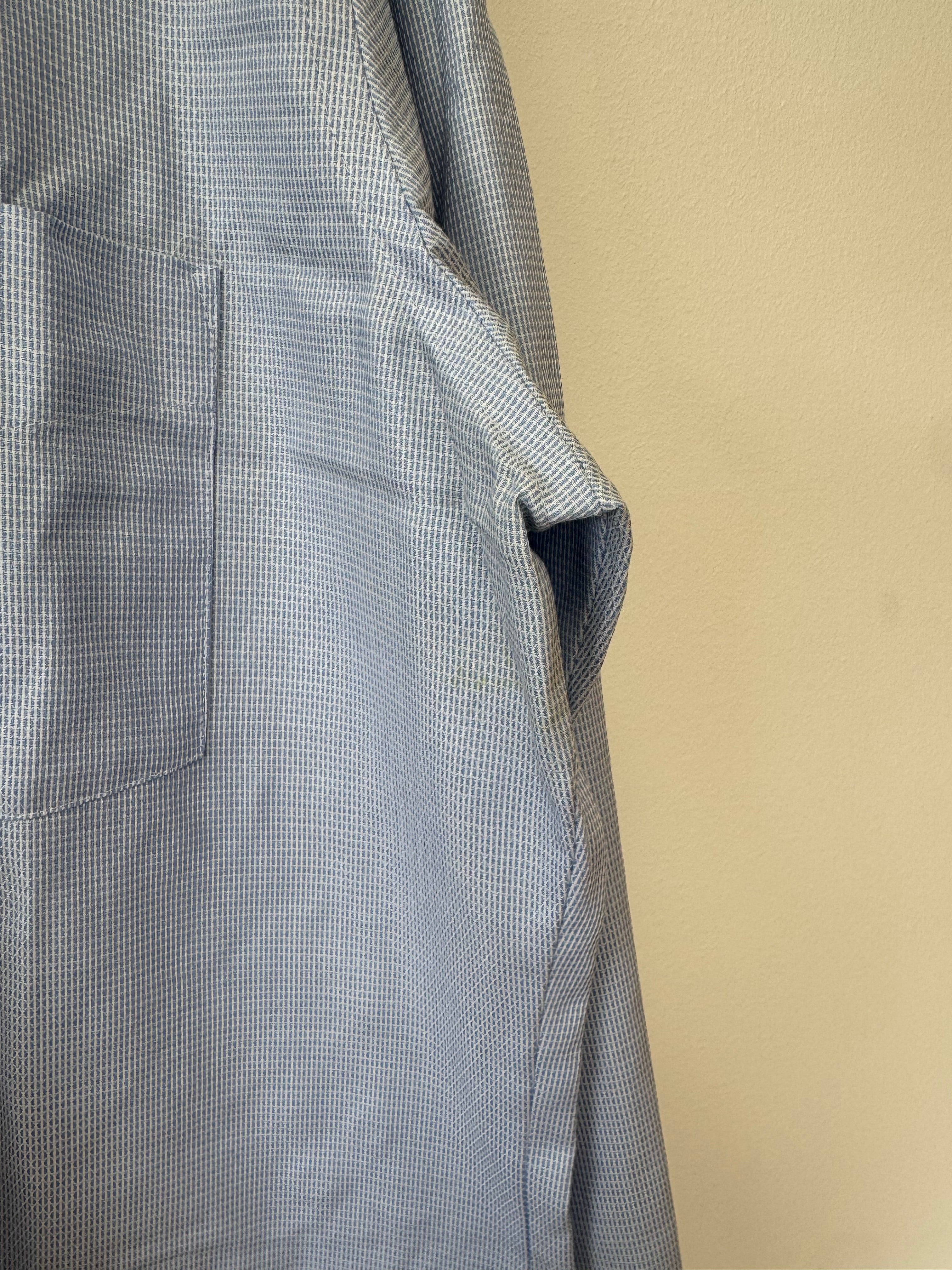 OLYMP Luxor Hemd 16½/42 Modern Fit, Hellblau, bügelfrei, guter Zustand