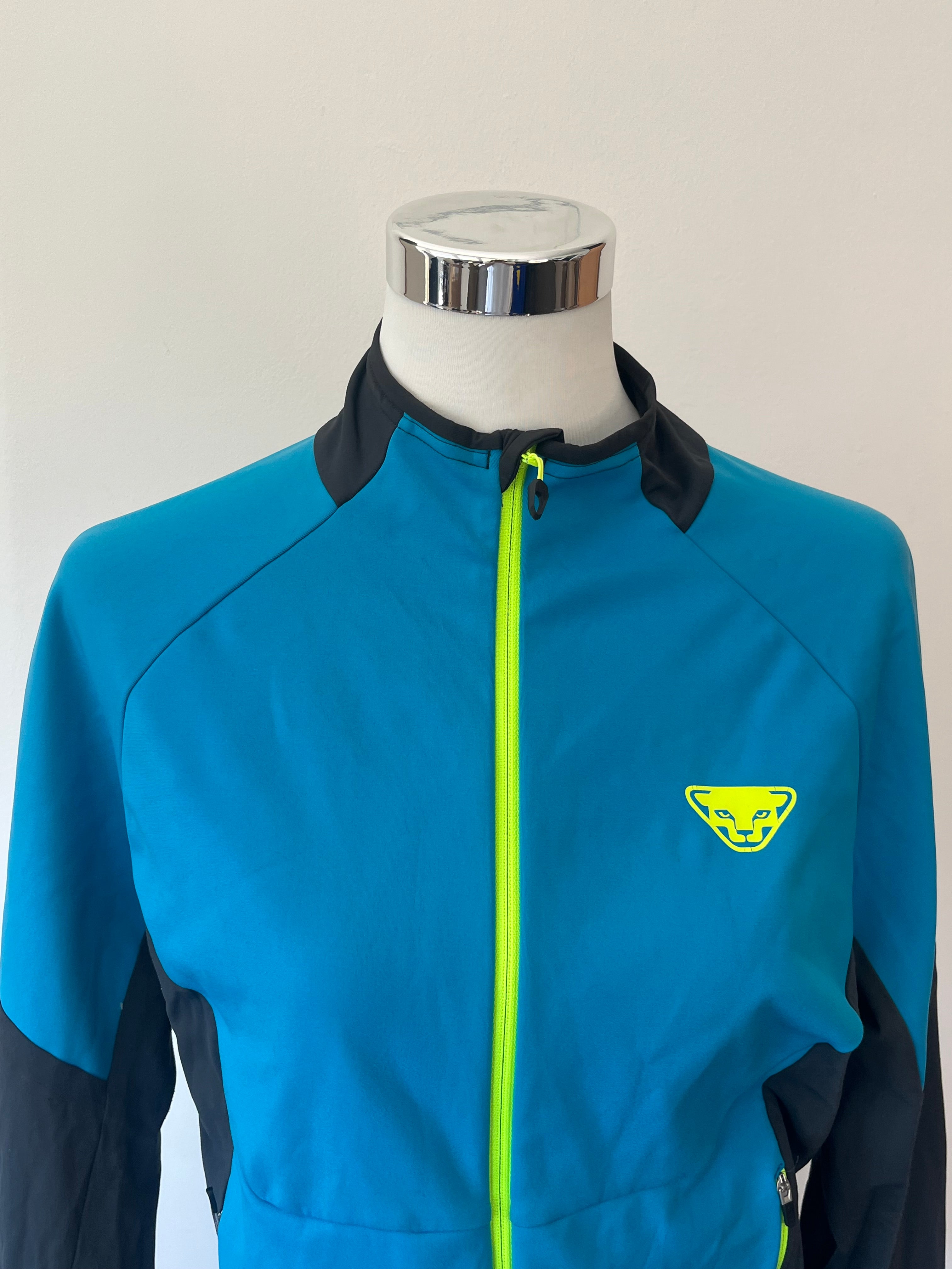 Dynafit Ride 3L Softshell Cycling Jacket – Men’s M (EU 48), Blue/Black, Very Good