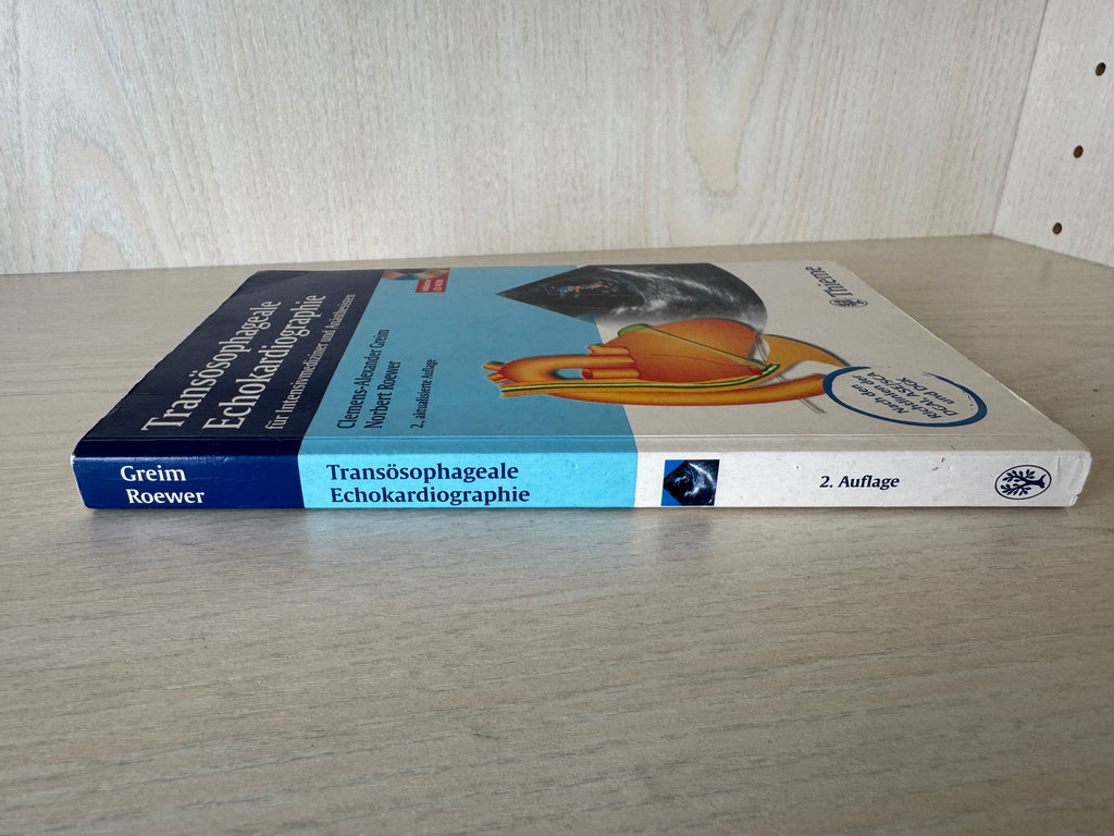 Transoesophageal Echocardiography 2nd Ed. + CD-ROM, New, German, Paperback