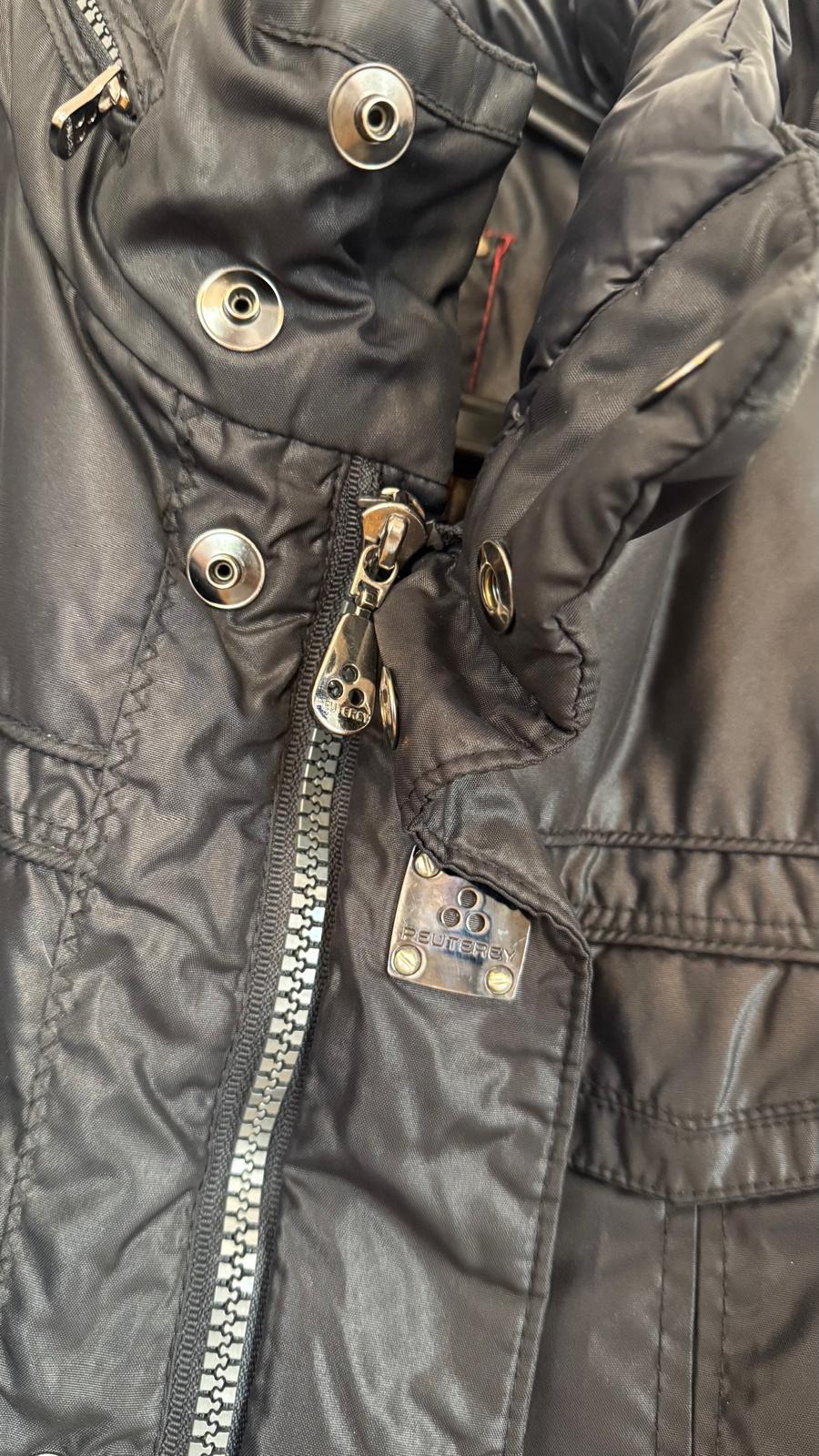 Peuterey Herren Daunenjacke IT 54 Schwarz | Gänsedaune | Guter Zustand