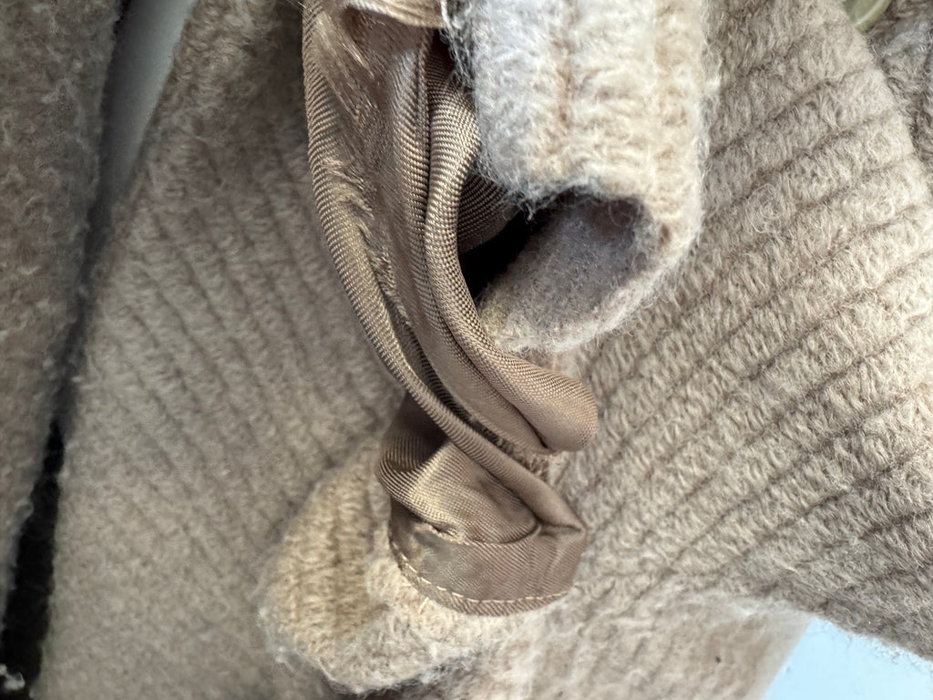 Cloche Paris Wollmix Mantel, beige, Gr. M, sehr guter Zustand