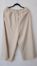 Marc Cain Willmar Hose Weit N 6 / EU 40 High Waist Offwhite Sehr Gut