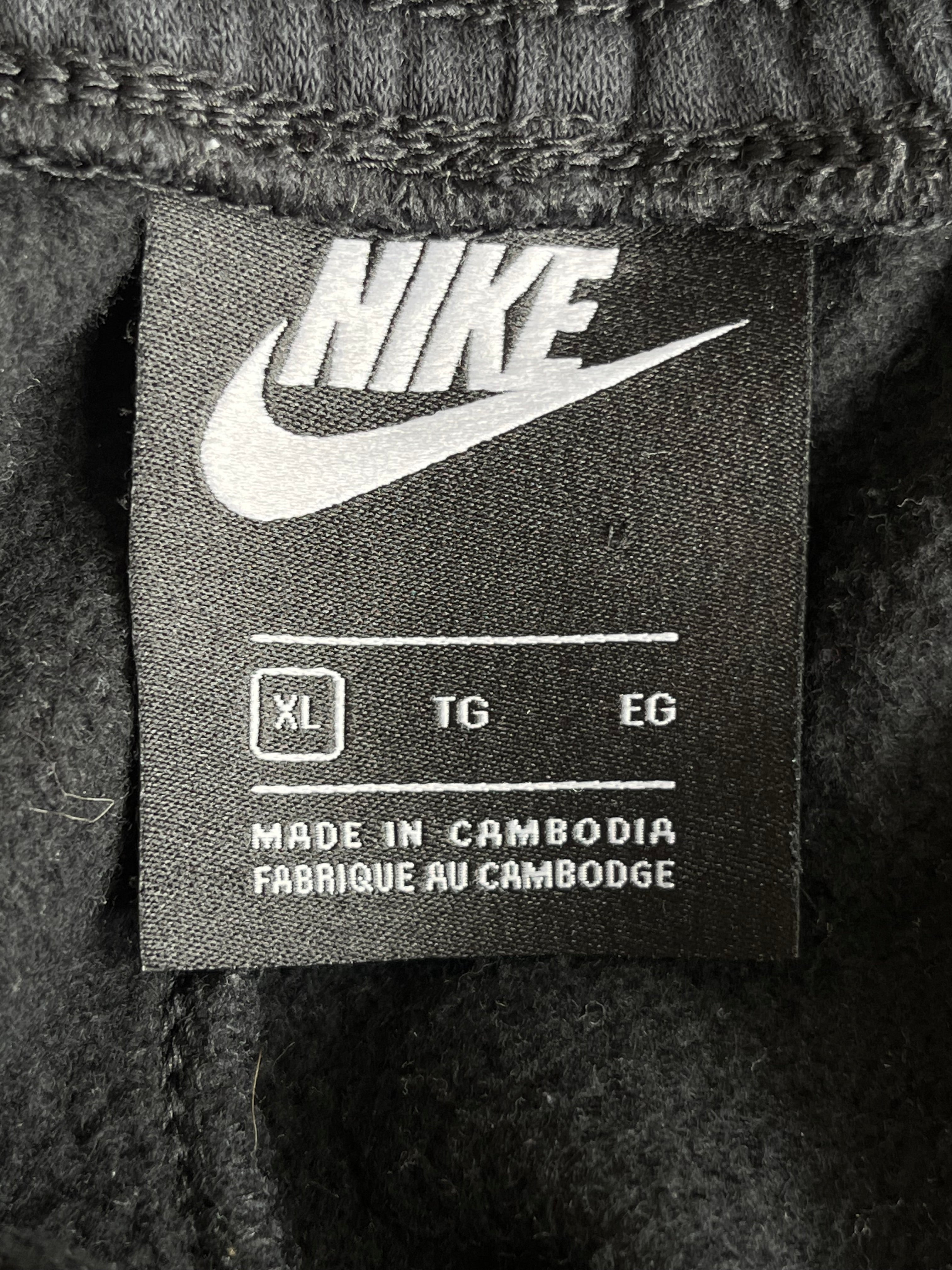 Nike Sportswear Club Fleece Joggers Black XL, Good Condition