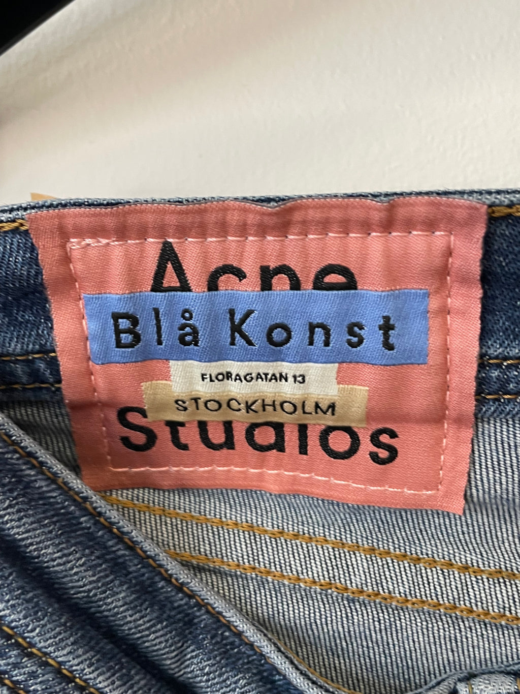 Acne Studios Climb Skinny Jeans Mid Blue W25 L32 Sehr Gut