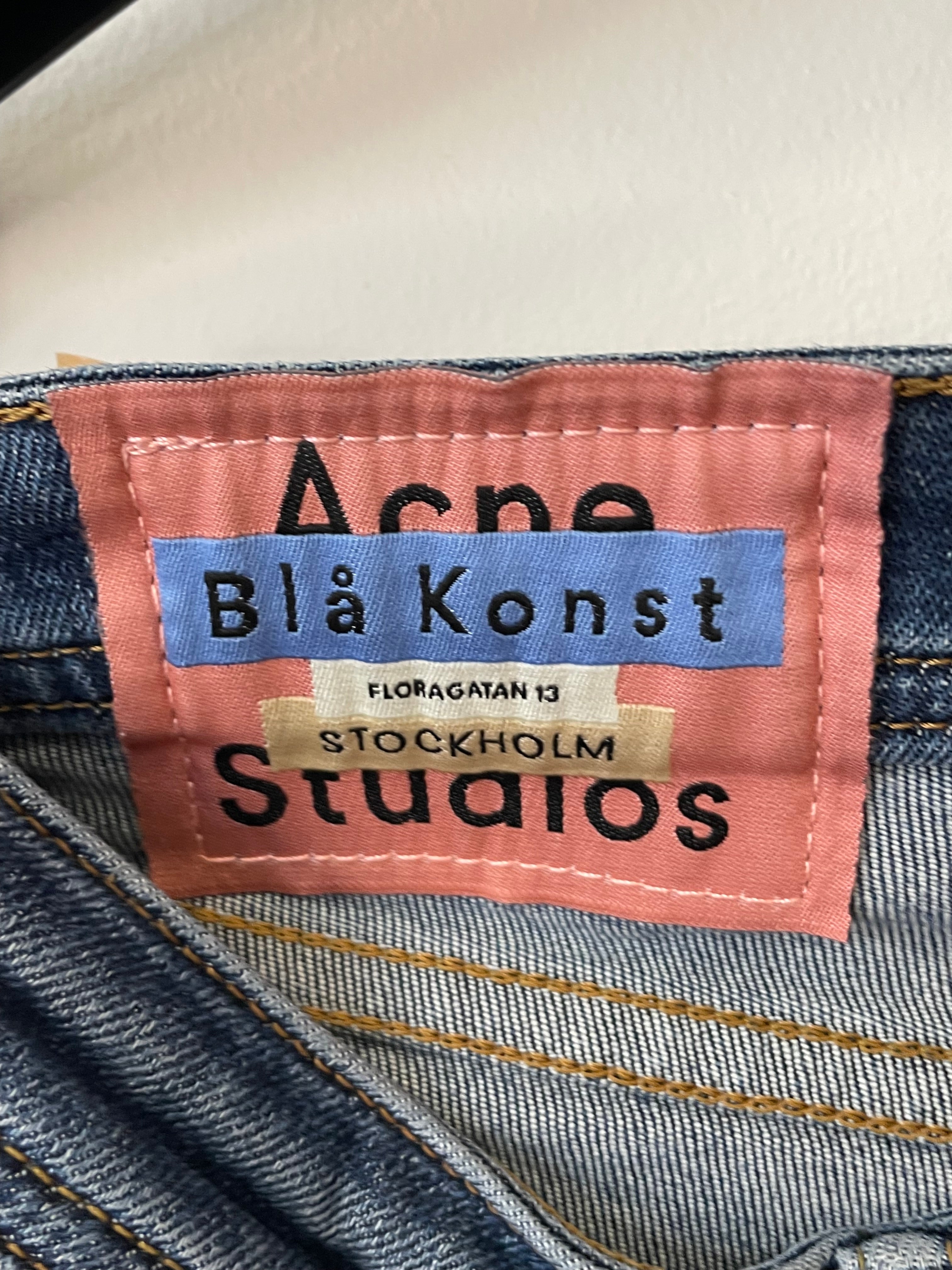 Acne Studios Climb Skinny Jeans Mid Blue W25 L32 Sehr Gut