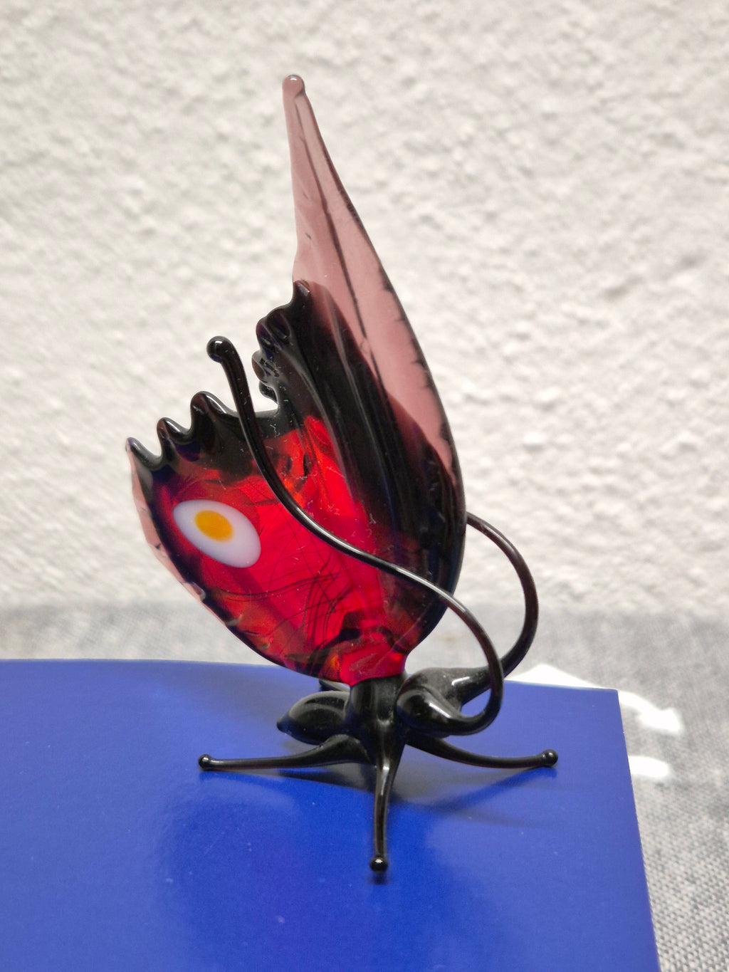 Haw Creek Forge Kupfer-Schmetterling – Klein, Rot, Handgefertigt, Sehr Gut