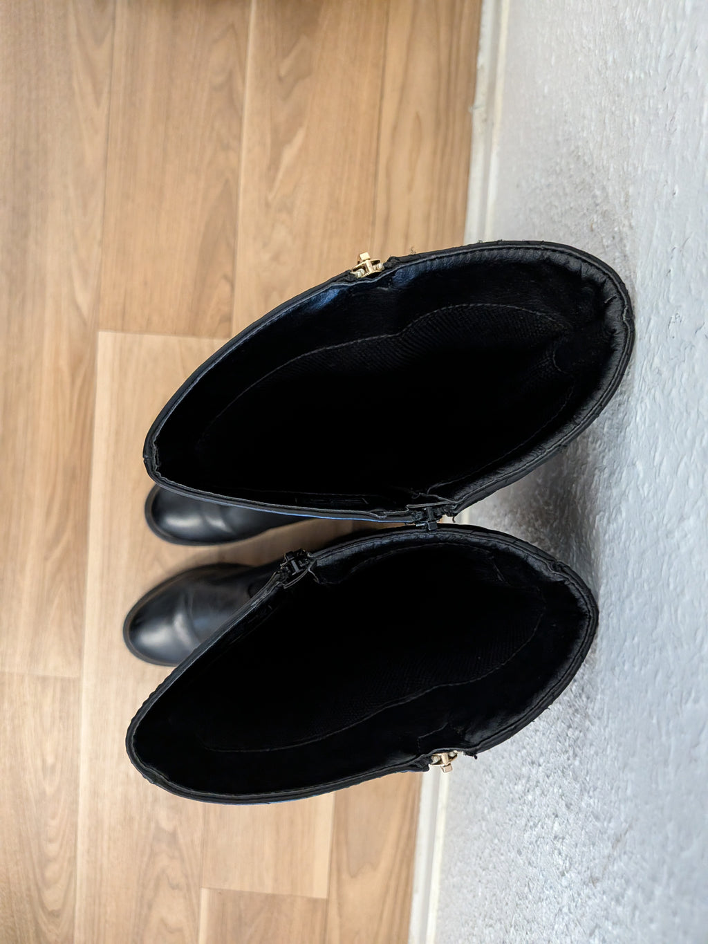 Claudia Ghizzani Reitstiefel – Leder, Schwarz, Größe 39, Wie Neu