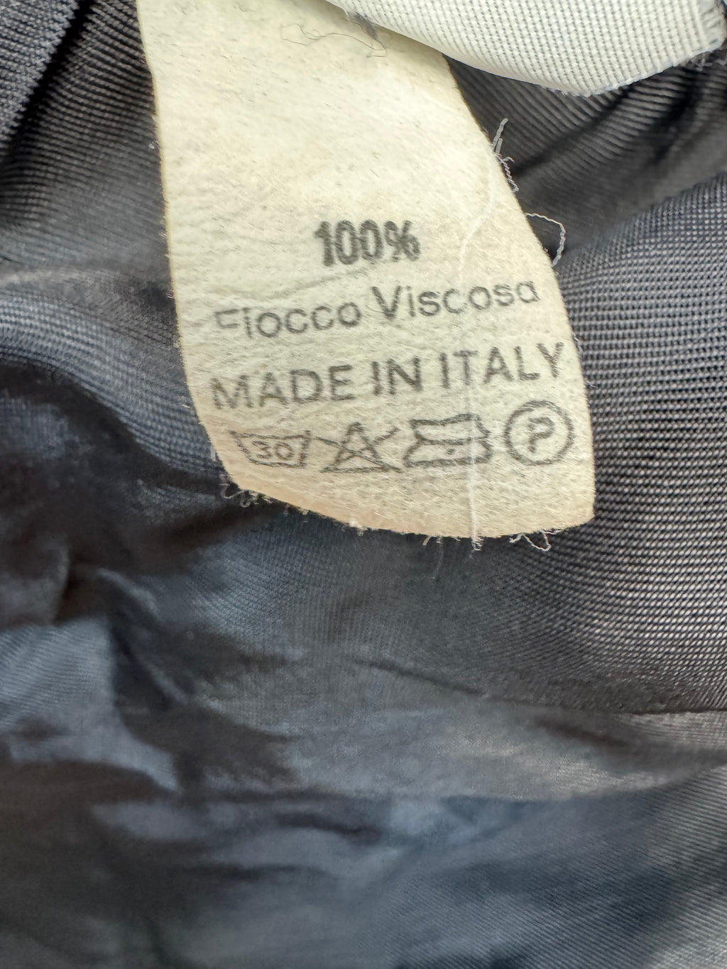 Bottega Veneta Trench Coat Black Small Cotton Blend Poor Condition