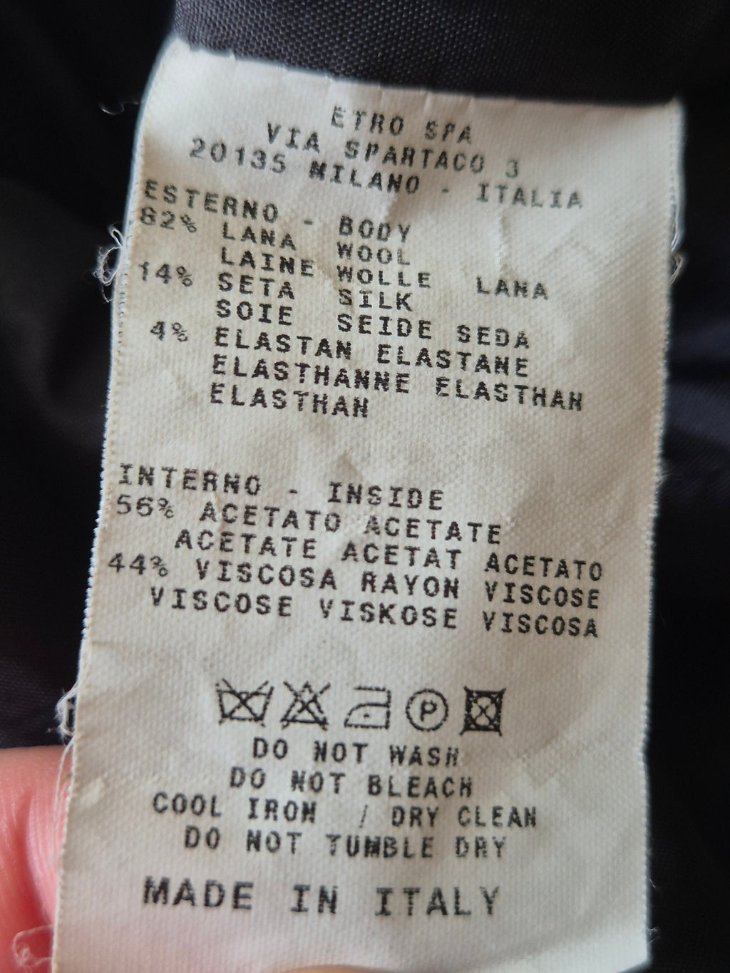 Etro Jacquard Kleid, Wolle-Seide, IT 40, Blumenmuster/Schwarz, Sehr gut
